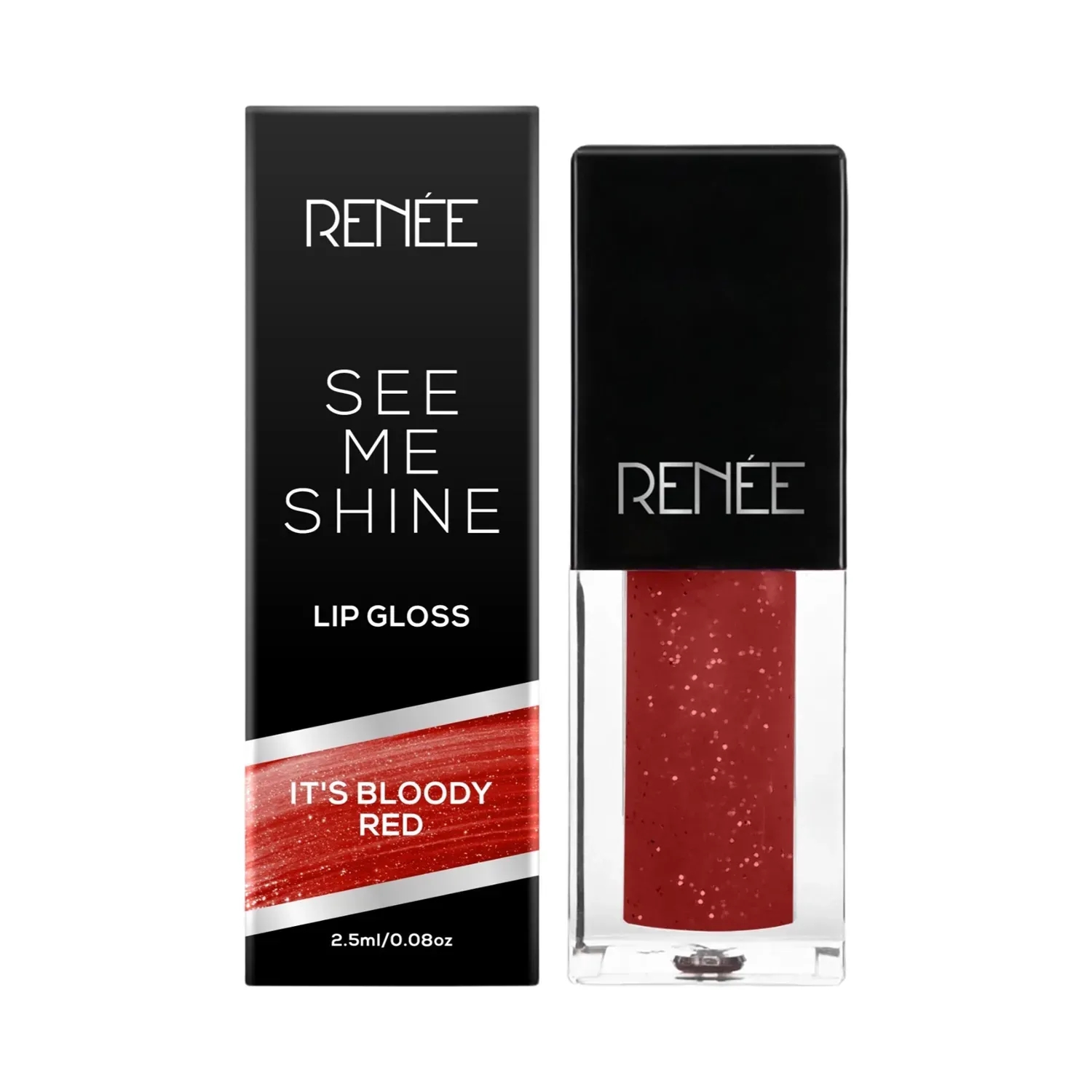 RENEE | RENEE See Me Shine Lip Gloss - It's Bloody Red (2.5ml)