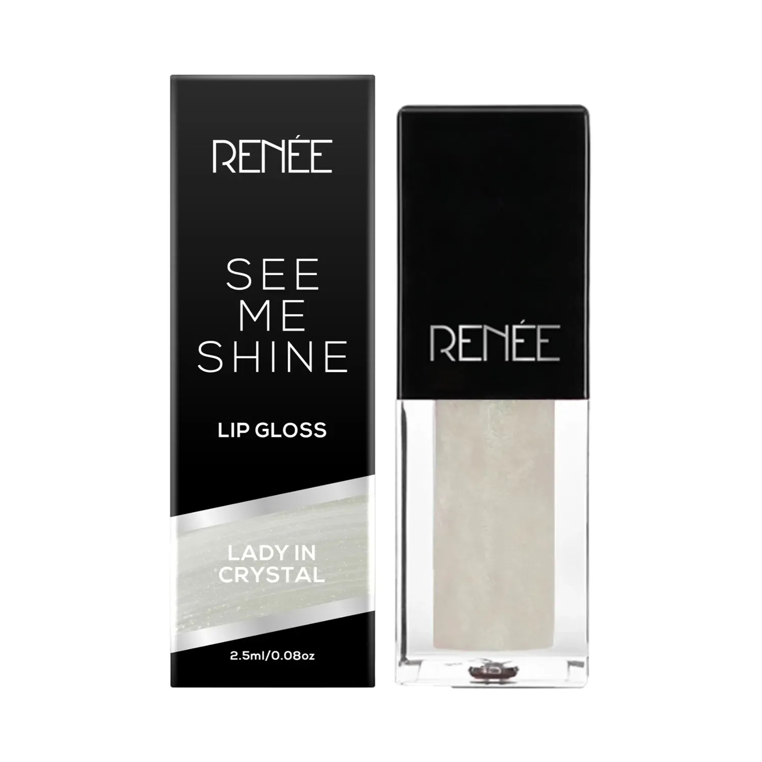 RENEE See Me Shine Lip Gloss - Lady In Crystal (2.5ml)