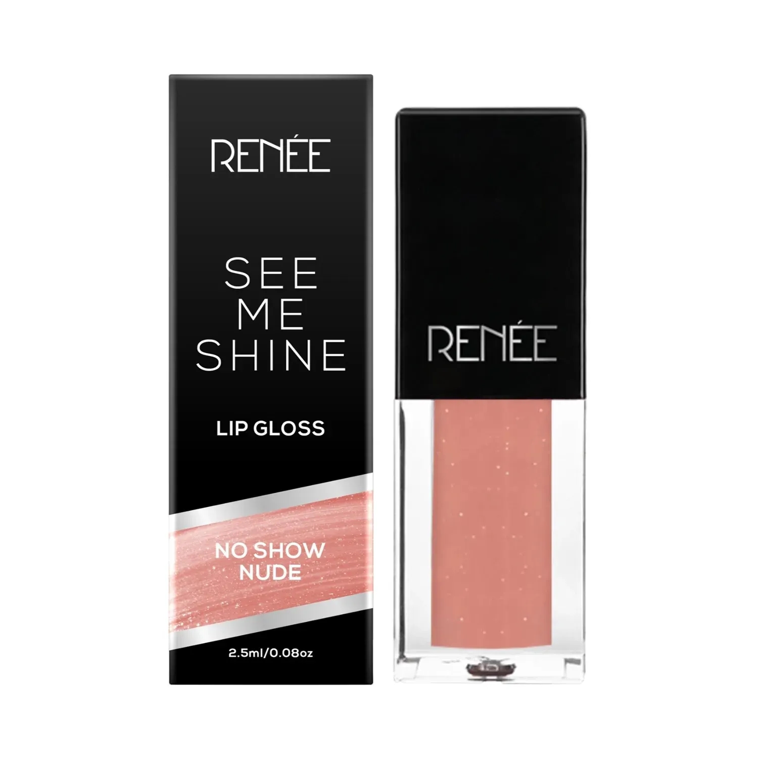 RENEE See Me Shine Lip Gloss - No Show Nude (2.5ml)