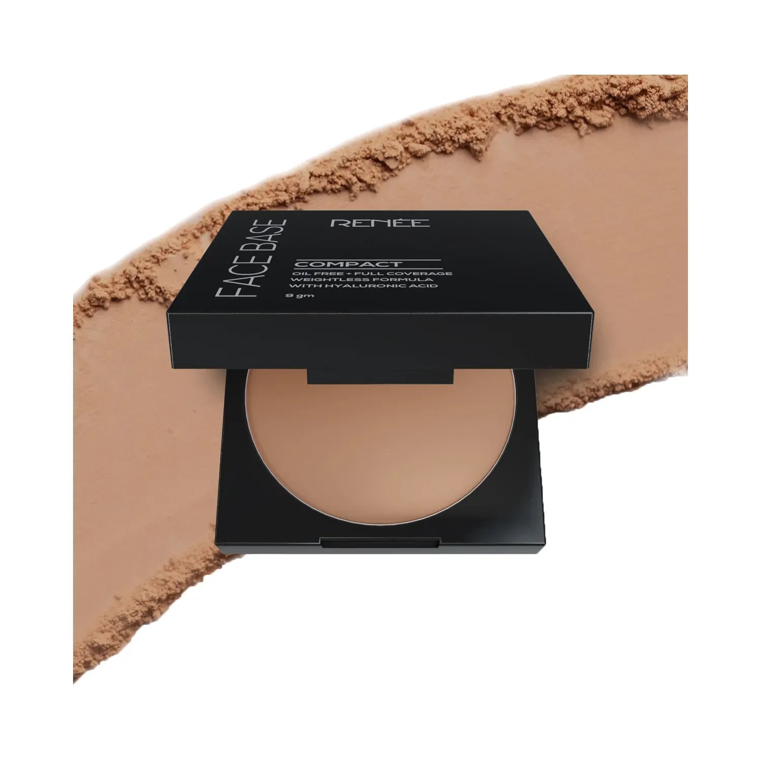 RENEE Face Base Compact - Almond Beige (9g)