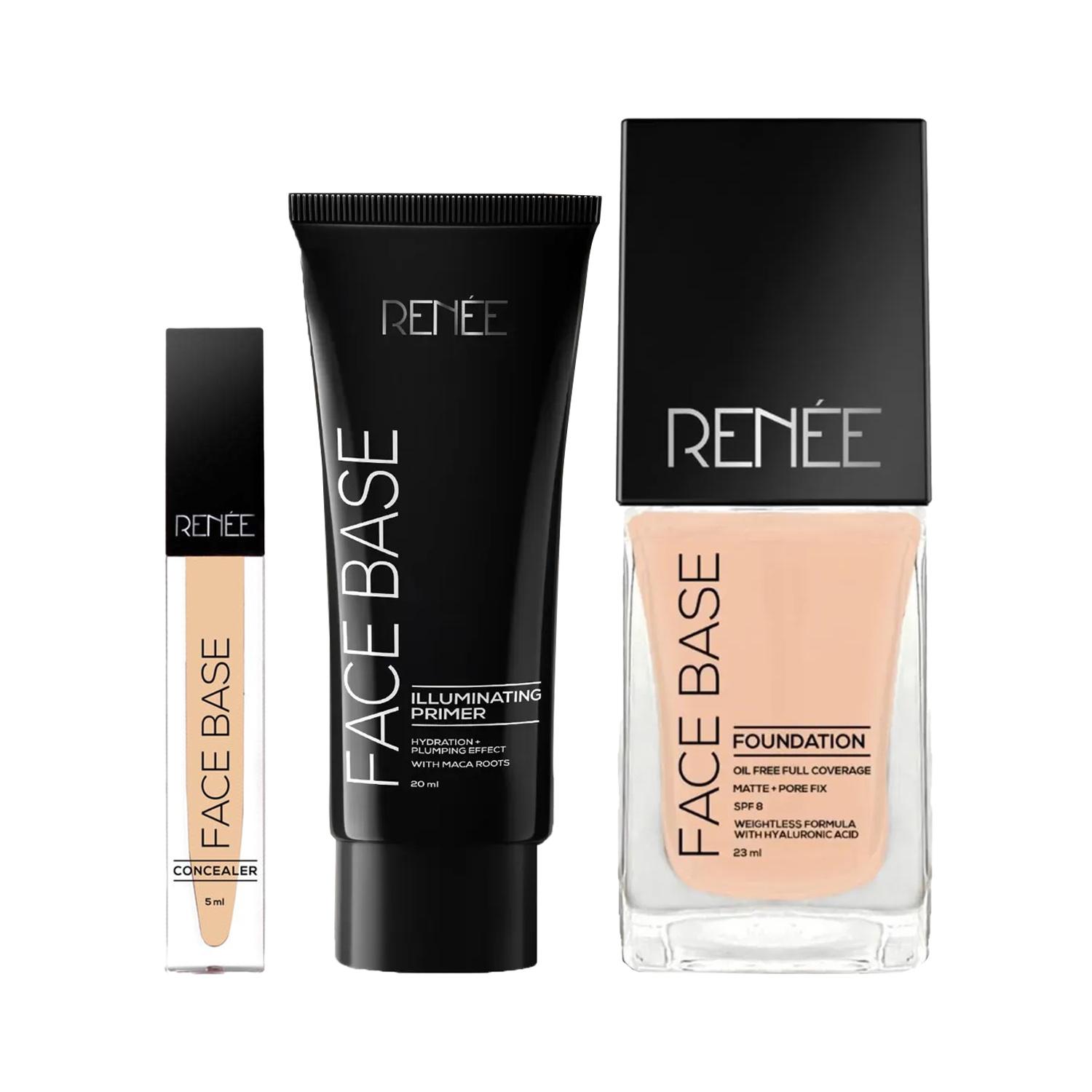 RENEE | RENEE Silk Veil Combo - Concealer + Primer + Foundation