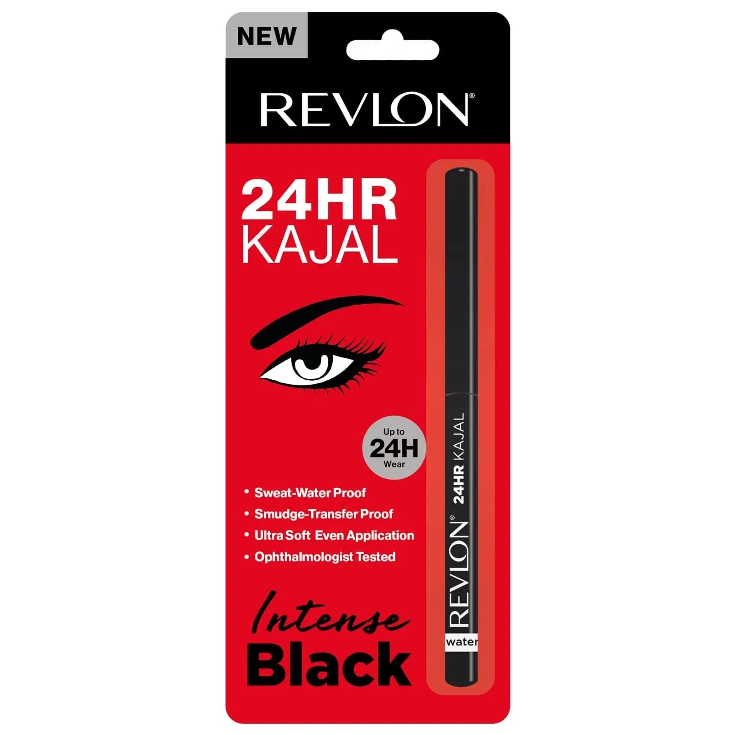 Revlon 24HR Kajal - Intense Black (0.35g)