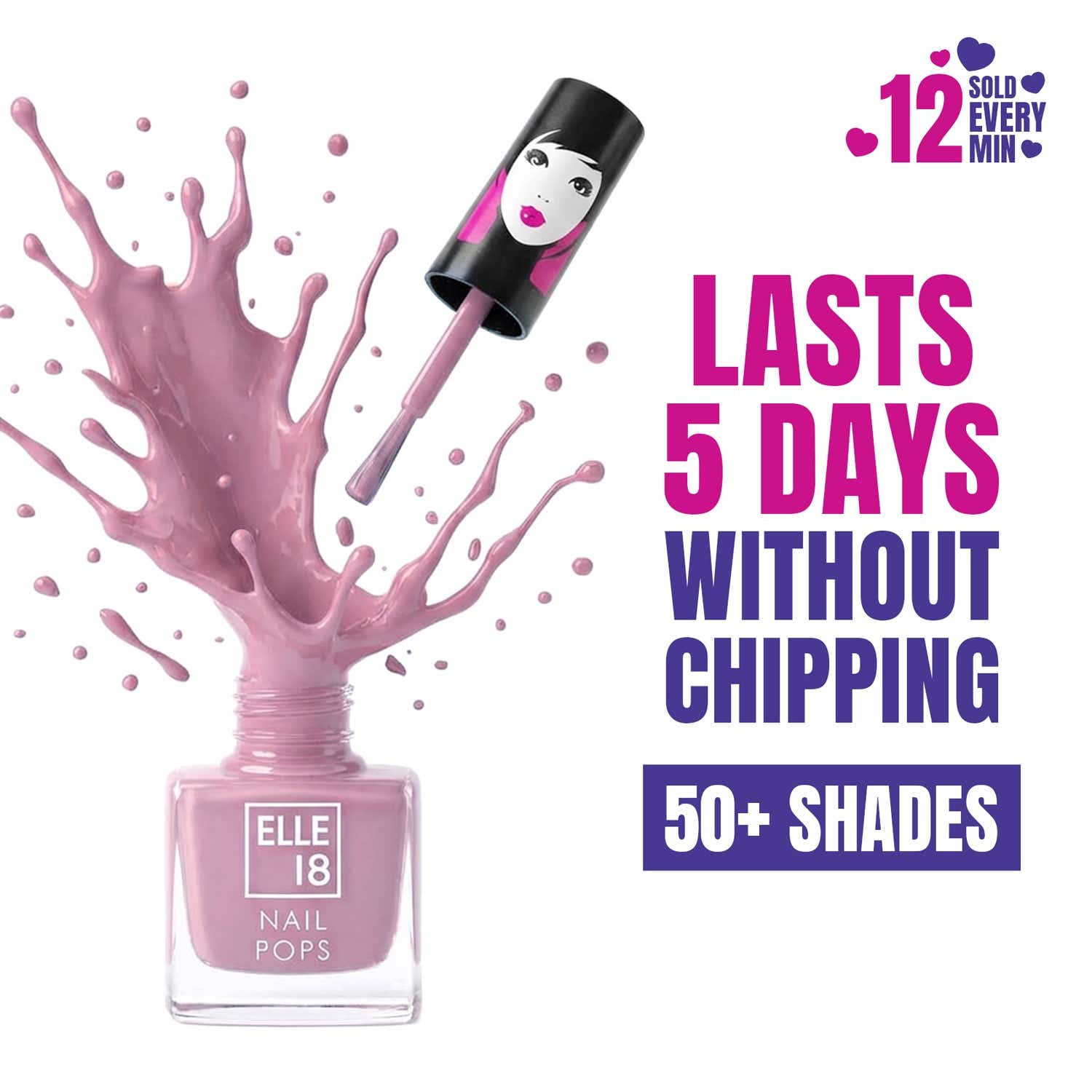 Elle 18 | Elle 18 Nail Pops Nail Color - Shade 28 (5ml)