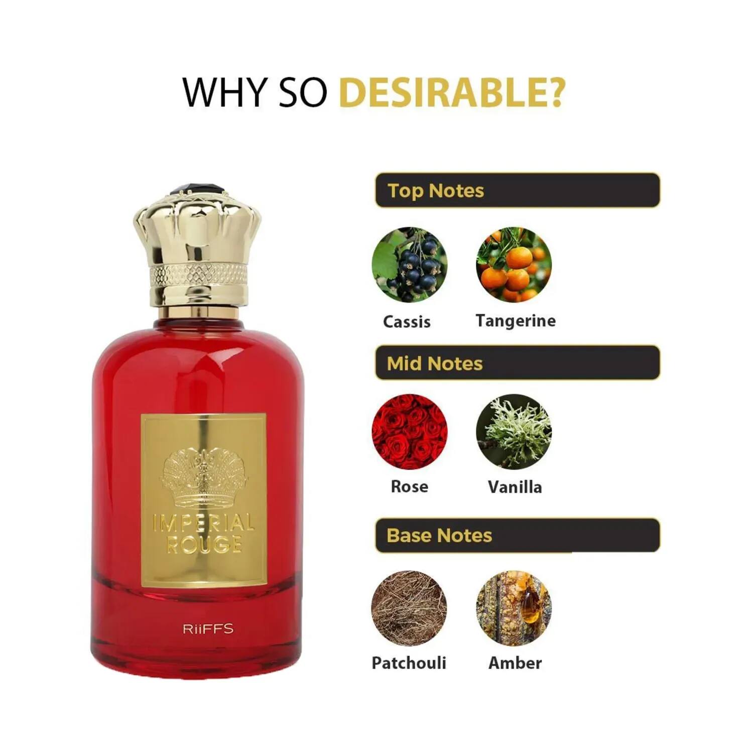 Buy RiiFFS Imperial Rouge Eau De Parfum 100ml Online at Best