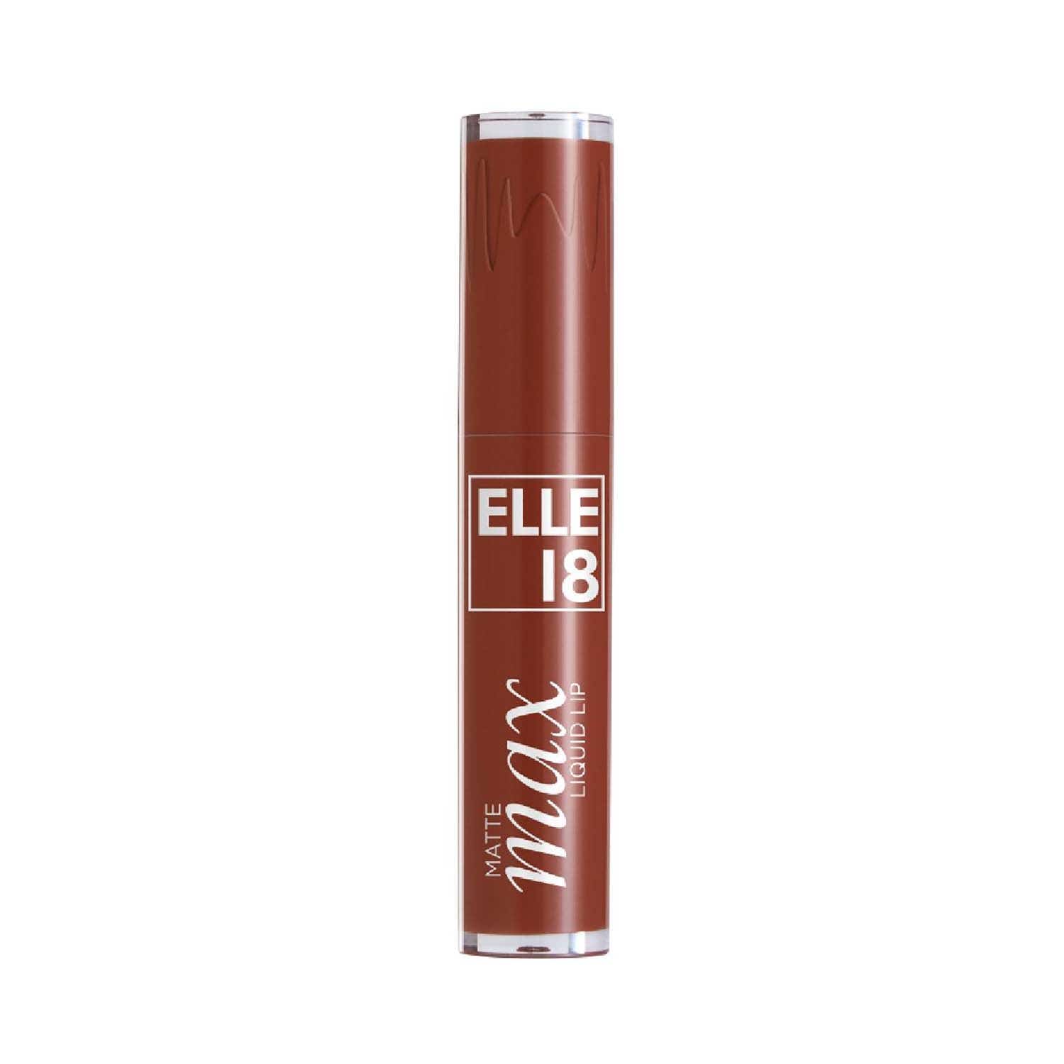 Elle 18 | Elle18 Matte Max Liquid Lip - Brown Bean (6 ml)
