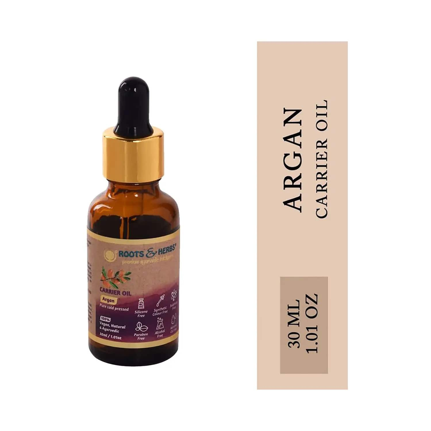 Roots & Herbs | Roots & Herbs Argan Carrier Oil (30ml)