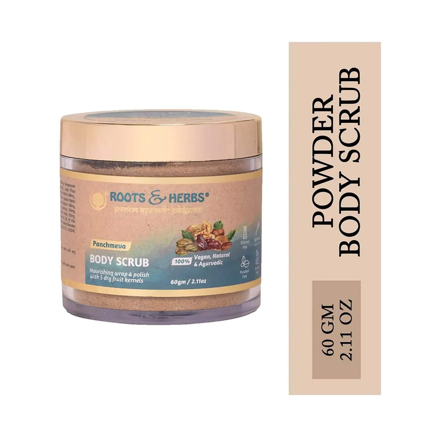 Roots & Herbs | Roots & Herbs Panchmeva Skin Polishing Body Scrub (60g)