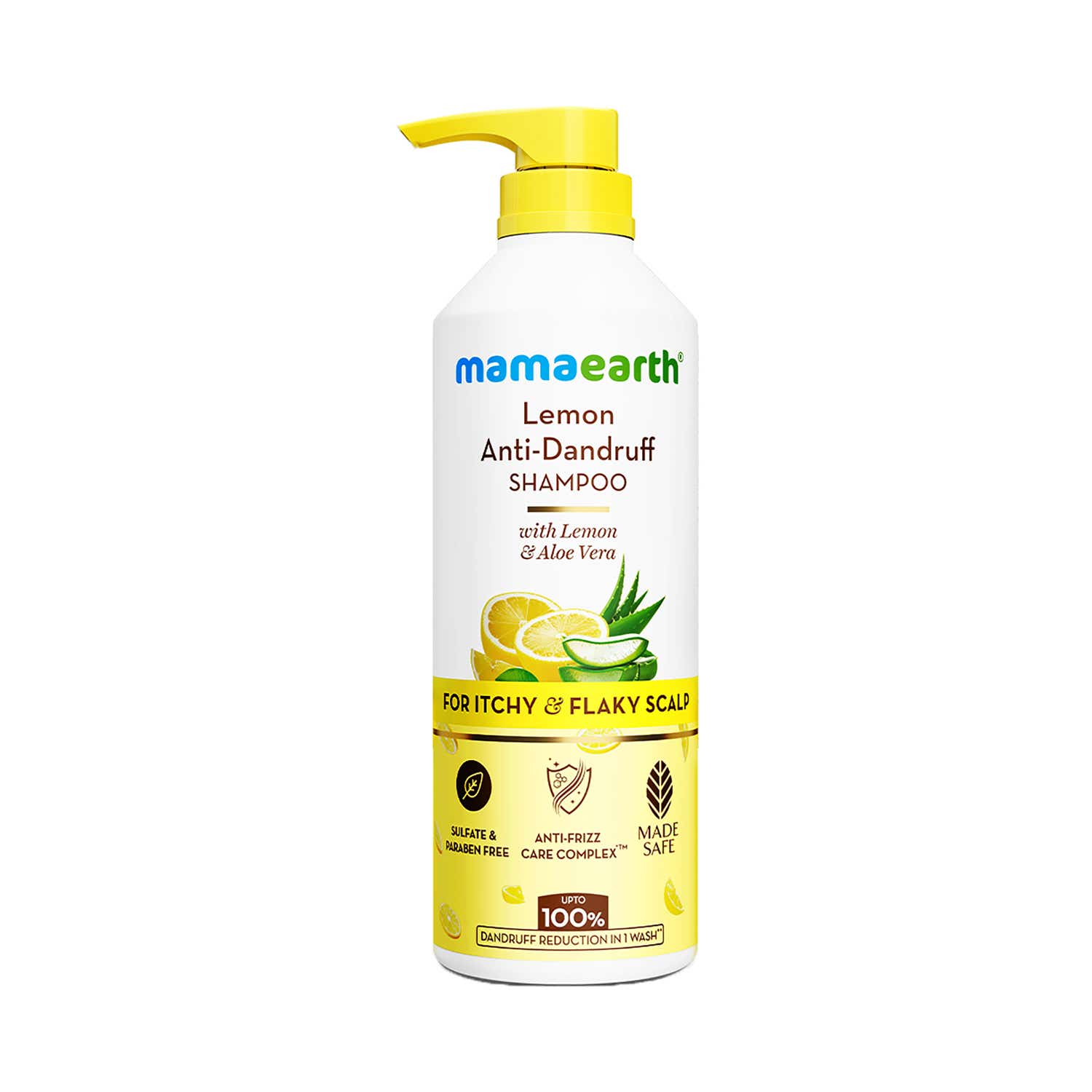 Mamaearth | Mamaearth Lemon Anti-Dandruff Shampoo (600 ml)