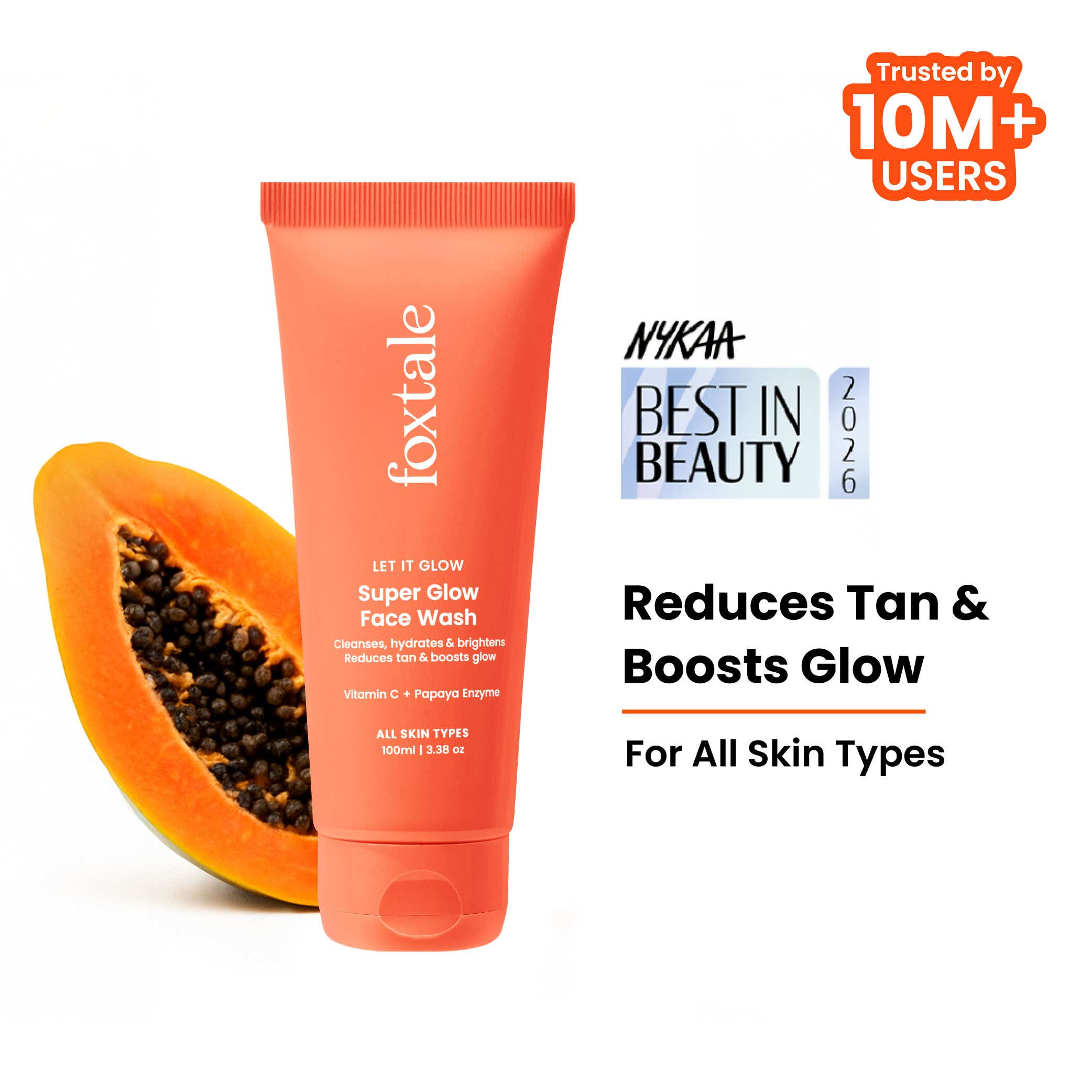 Foxtale | Foxtale Super Glow Face Wash (100 ml)