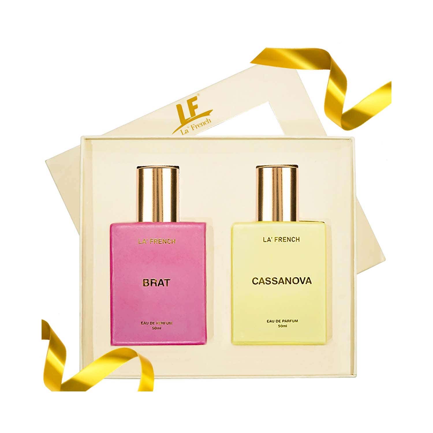 LA' French | LA' French Brat + Cassanova Men Perfume Gift Set (2 pcs)