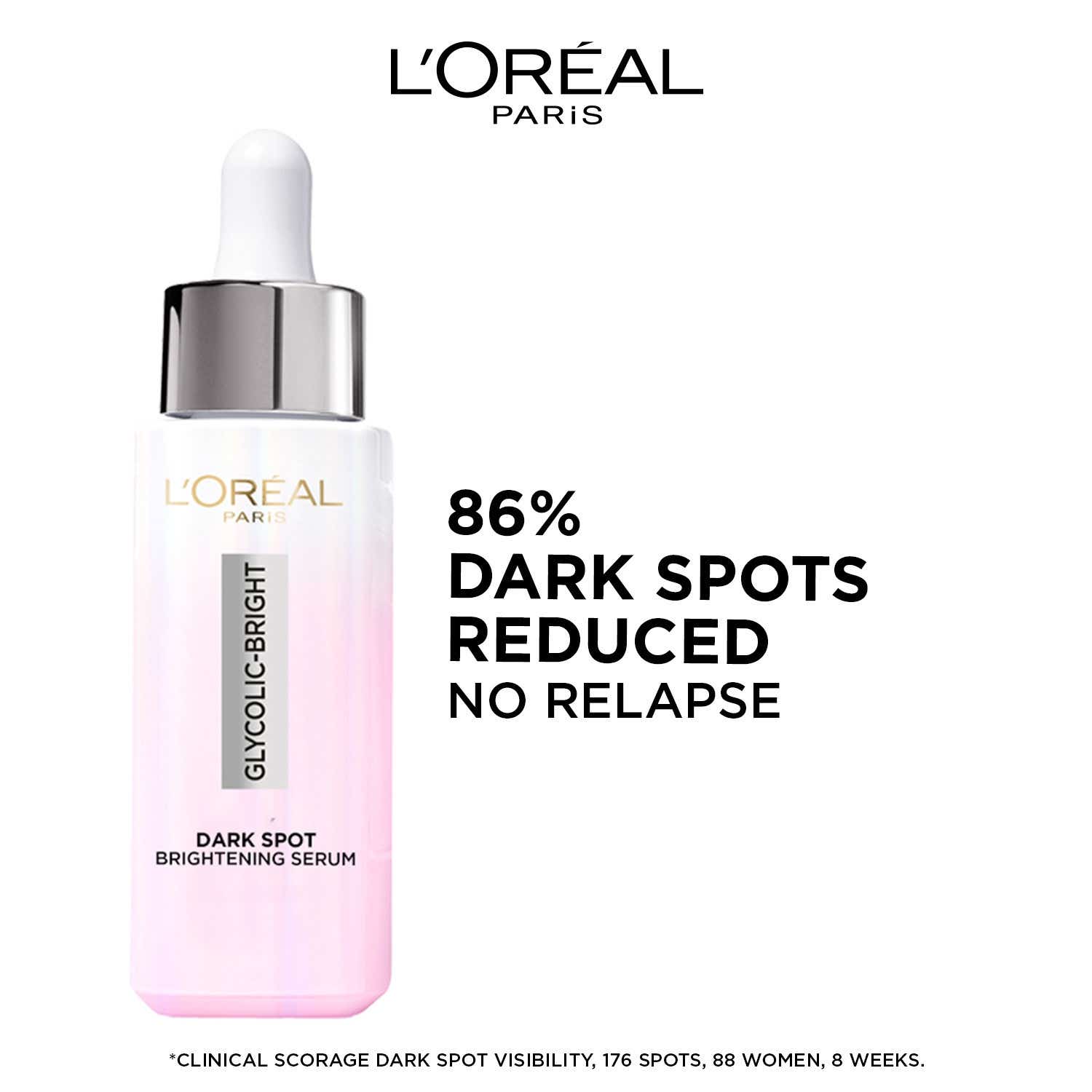 L'Oreal Paris | L'Oreal Paris Glycolic Bright Instant Glowing Serum 8% Glycolic Acid (30 ml)
