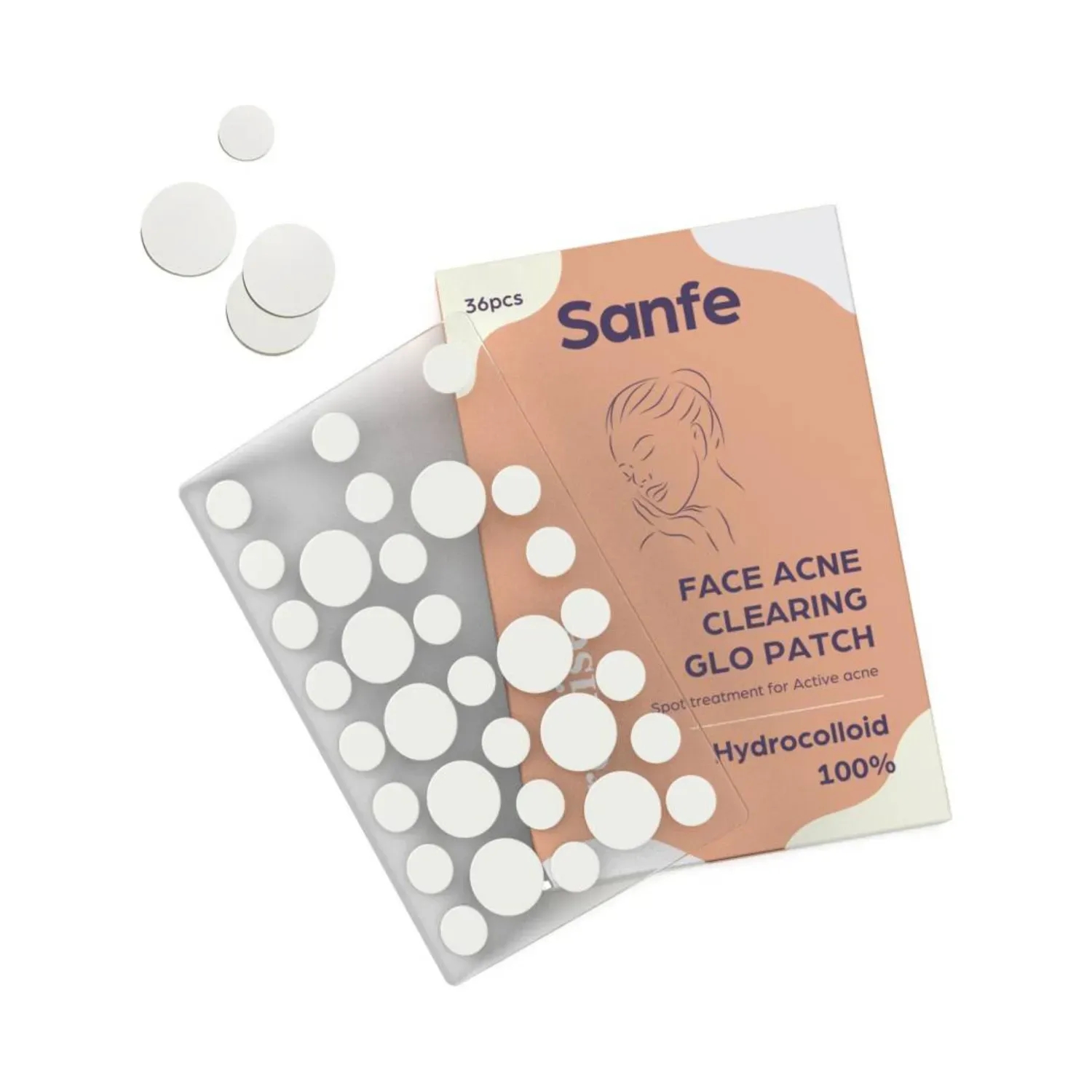 Sanfe | Sanfe Face Acne Clearing Glo Patch - (36Pcs)
