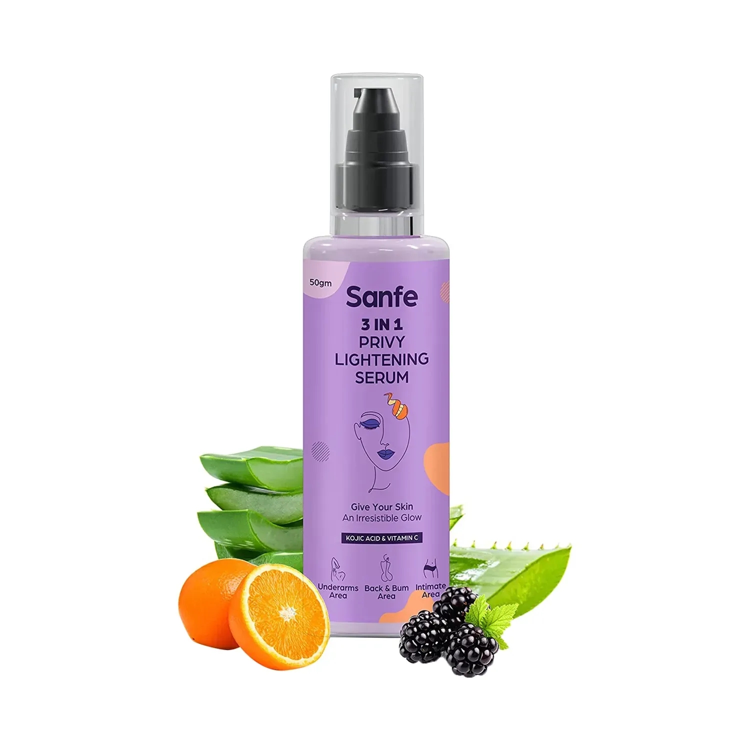 Sanfe | Sanfe 3 In 1 Privy Lightening Serum (50g)