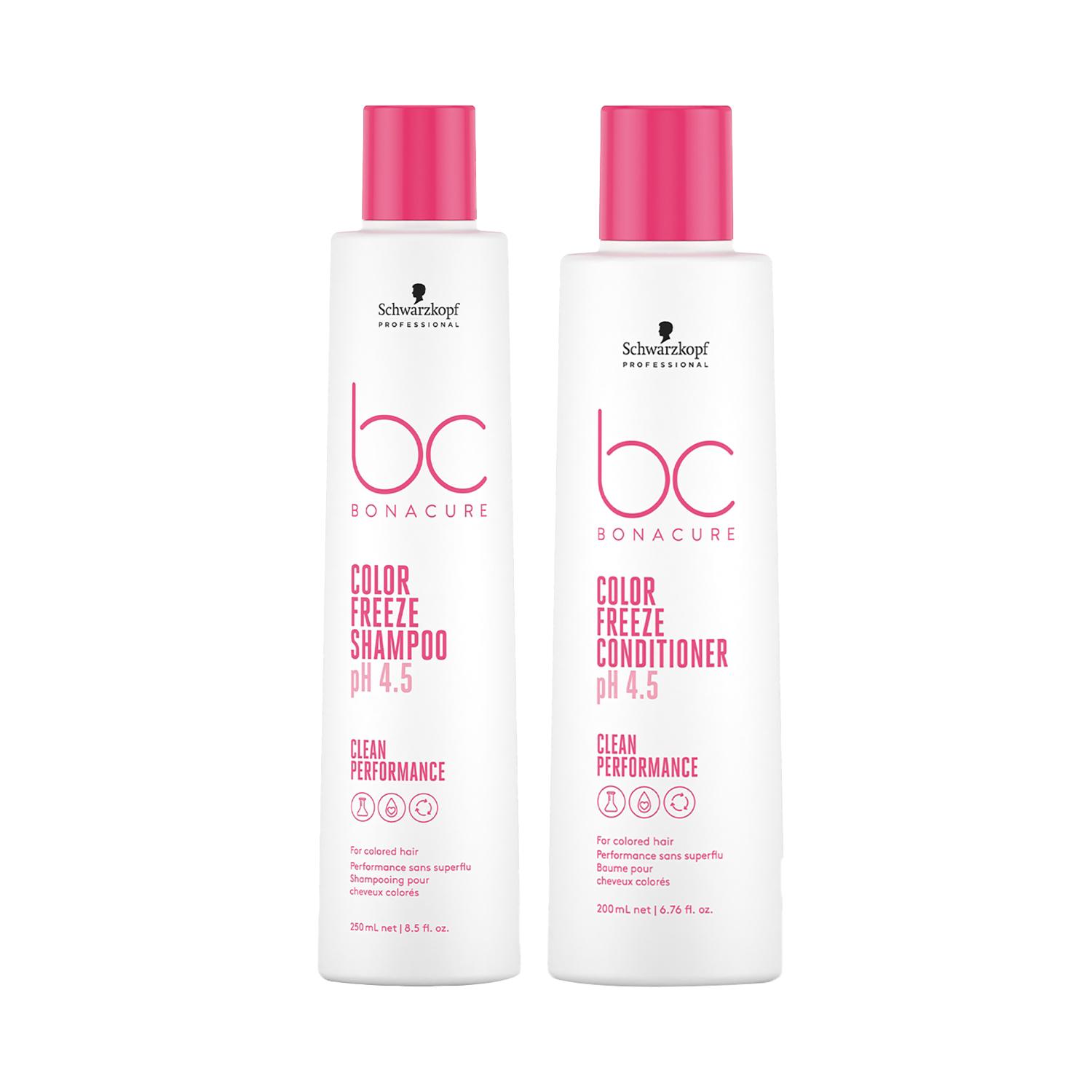 Schwarzkopf Professional | Schwarzkopf Professional Bonacure Color Freeze Shampoo (250 ml) and Conditioner (200 ml) Combo