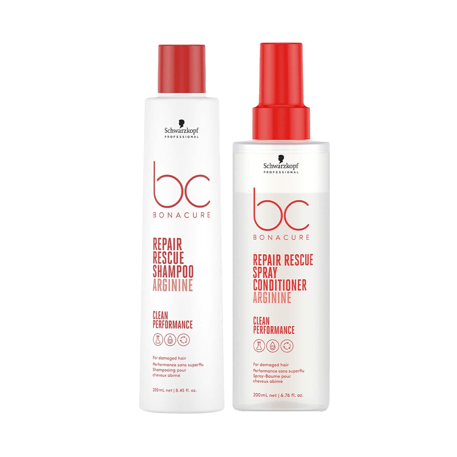 Schwarzkopf Professional | Schwarzkopf Professional Bonacure Repair Rescue Shampoo (250 ml) & Spray Conditioner (200 ml) Combo