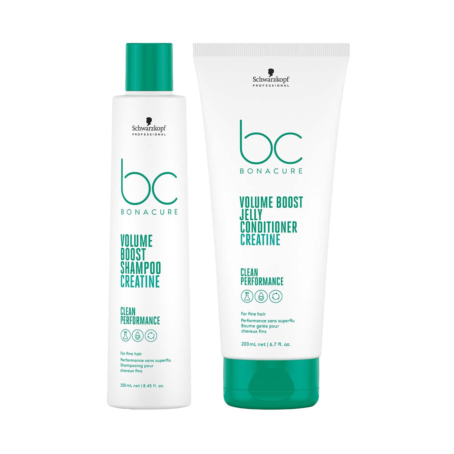 Schwarzkopf Professional | Schwarzkopf Professional Bonacure Volume Boost Shampoo (250 ml) and Jelly Conditioner (200 ml) Combo