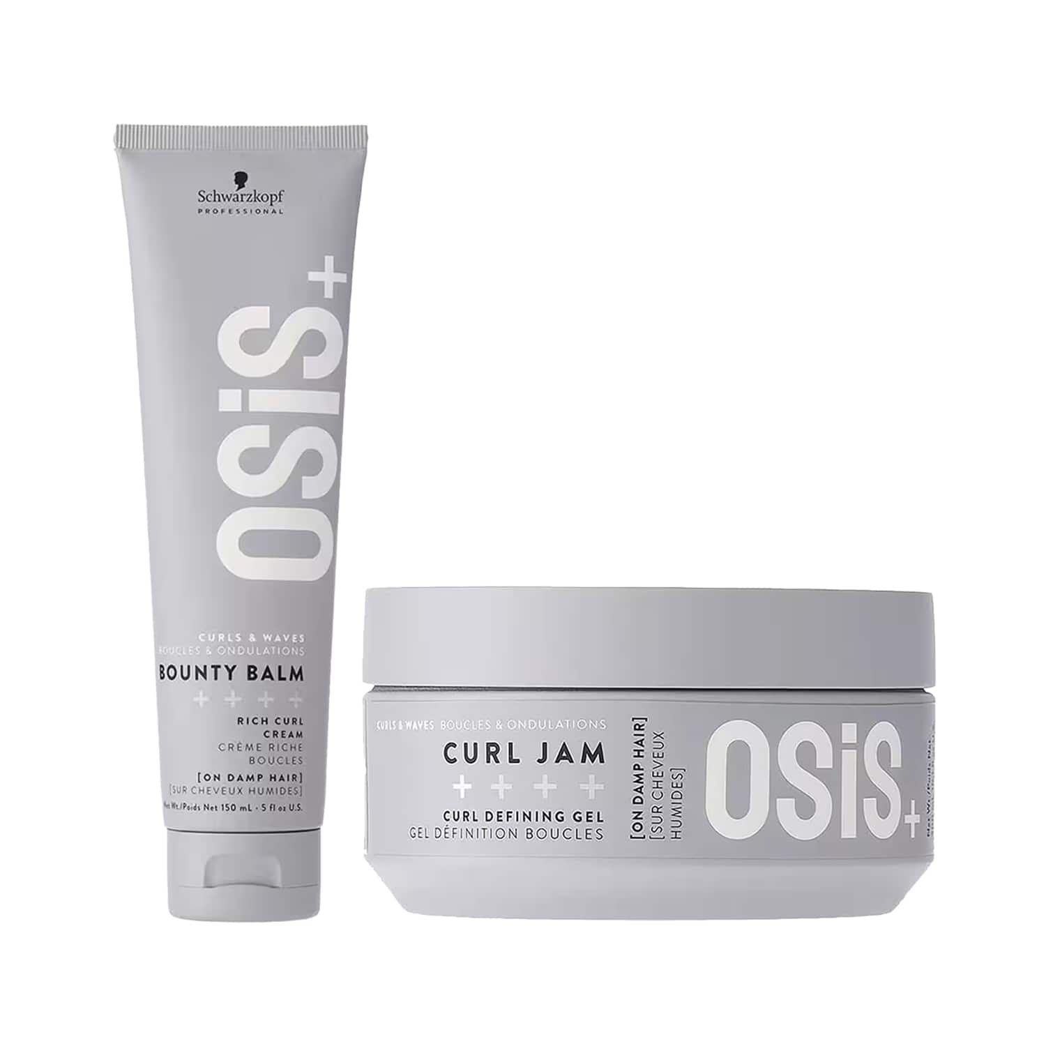 Schwarzkopf Professional | Schwarzkopf Professional Bonacure Curl Styling Combo - (Curl Jam + Bounty balm)