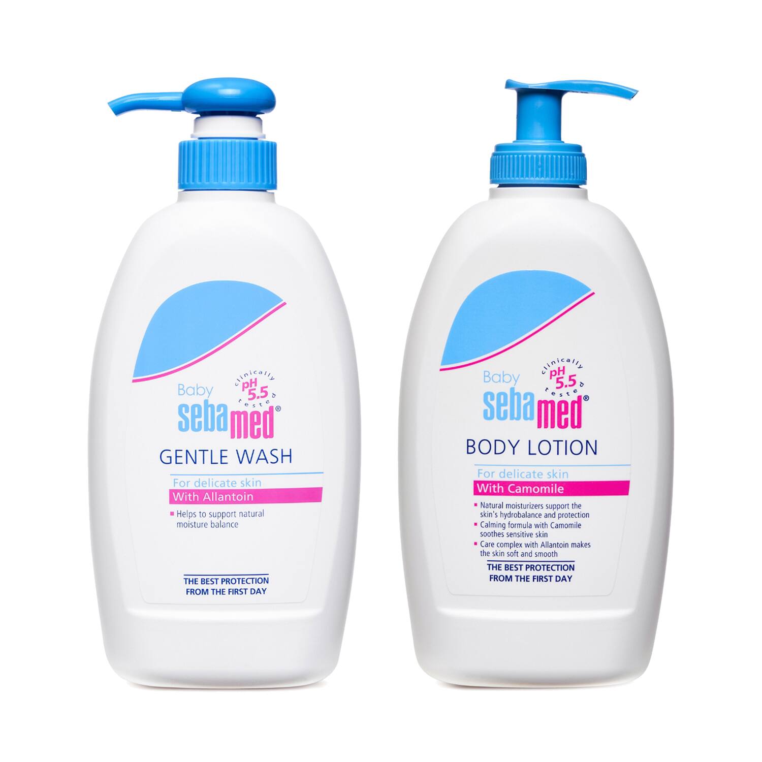 Gentle top wash sebamed