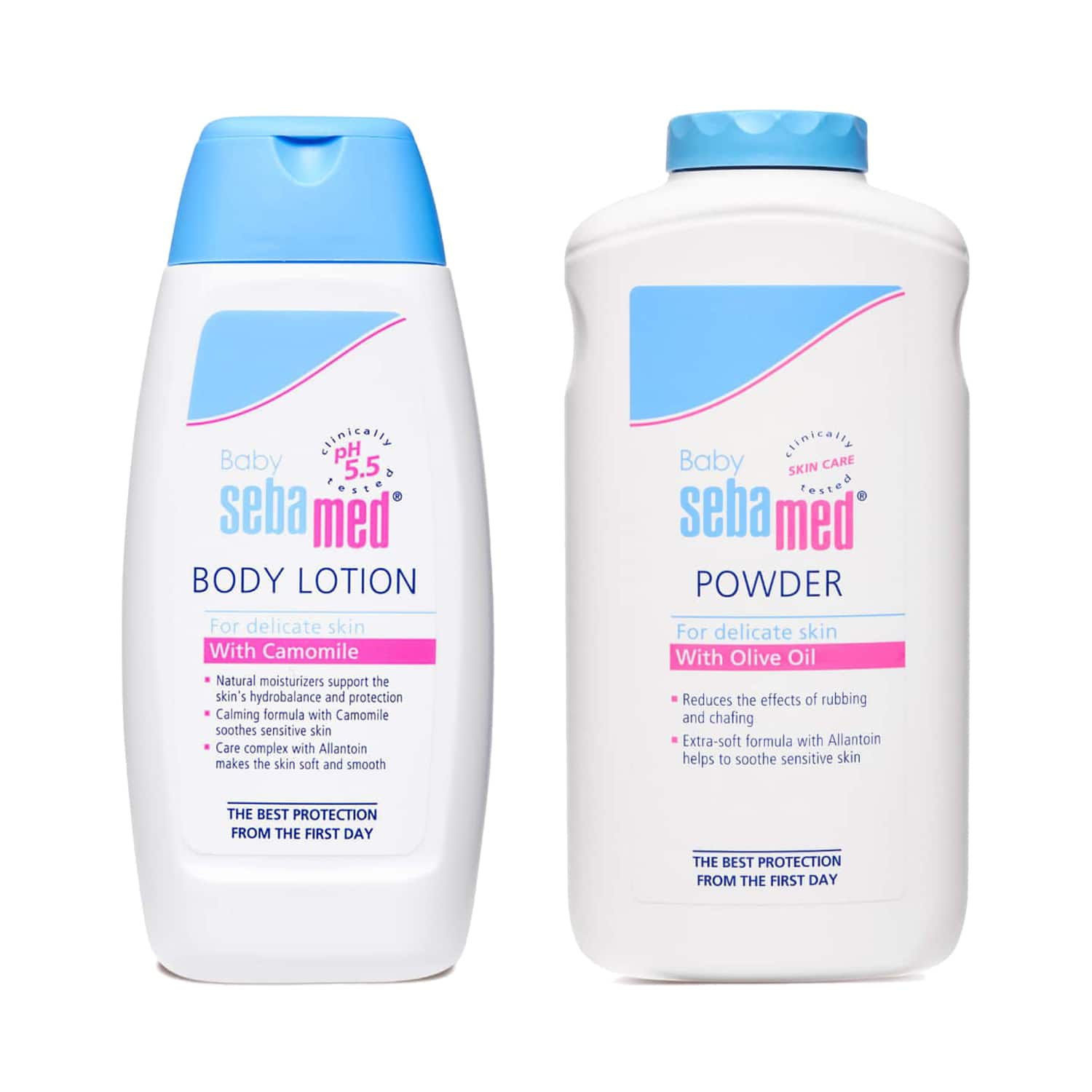 Sebamed | SebaMed Baby Powder (200 g) and Baby Lotion (100 ml) Combo