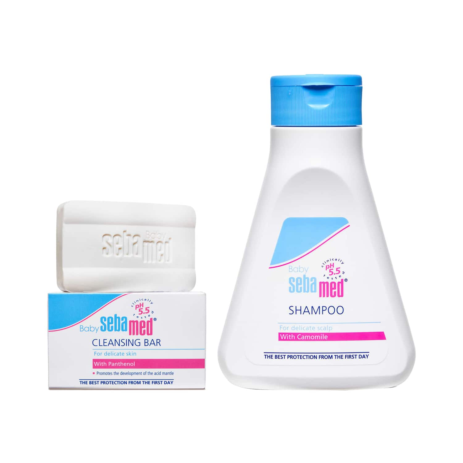 Sebamed | SebaMed Baby Children Shampoo (150 ml) & Baby Cleansing Bar (100 g) Combo