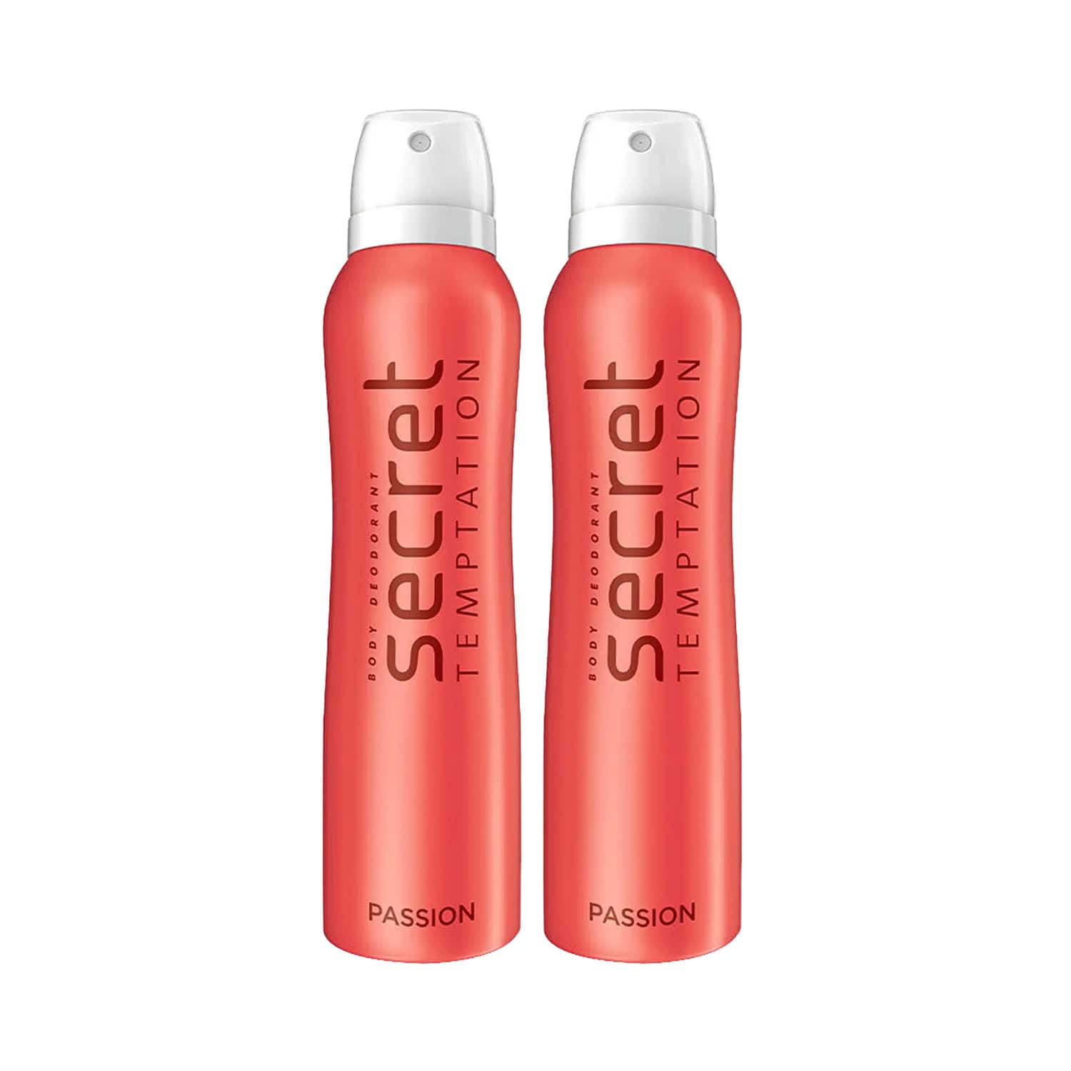 Secret Temptation | Secret Temptation Passion Daily Freshness Deodorant Body Spray (150 ml) (Pack of 2) Combo