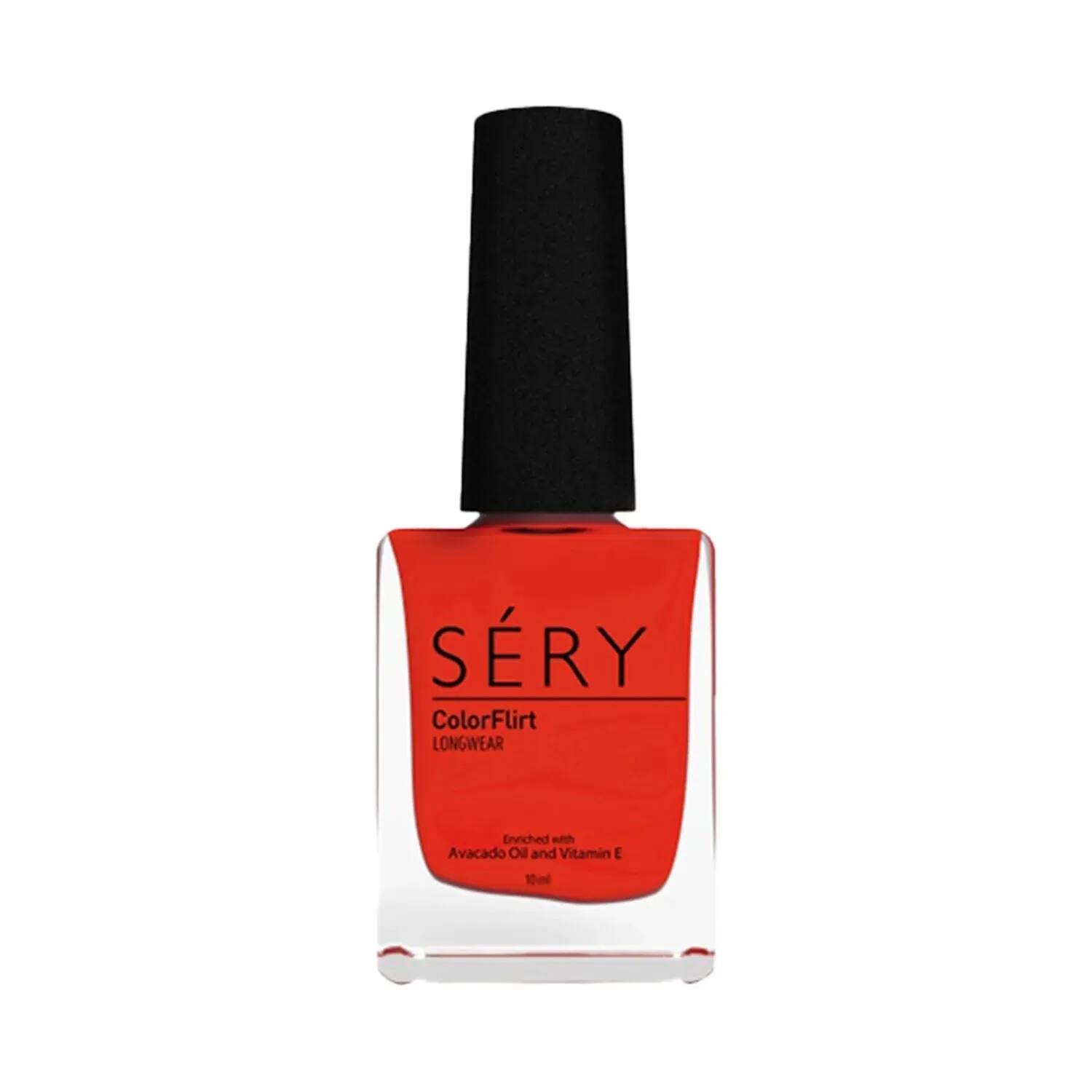 Sery | Sery Colorflirt Nail Polish - Orange Punch (10ml)