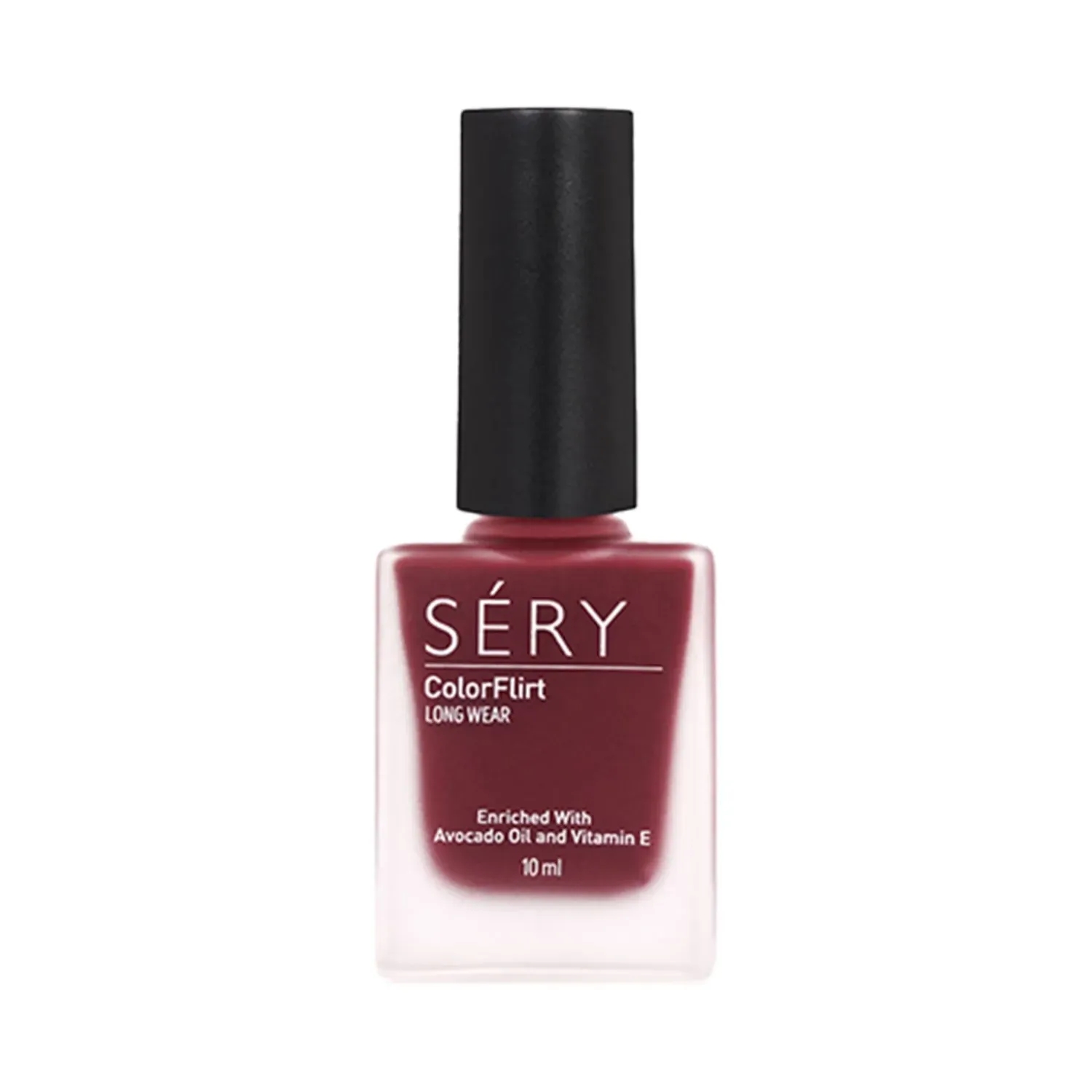 Sery | Sery Colorflirt Nail Paint Matte - Classy Wine (10ml)
