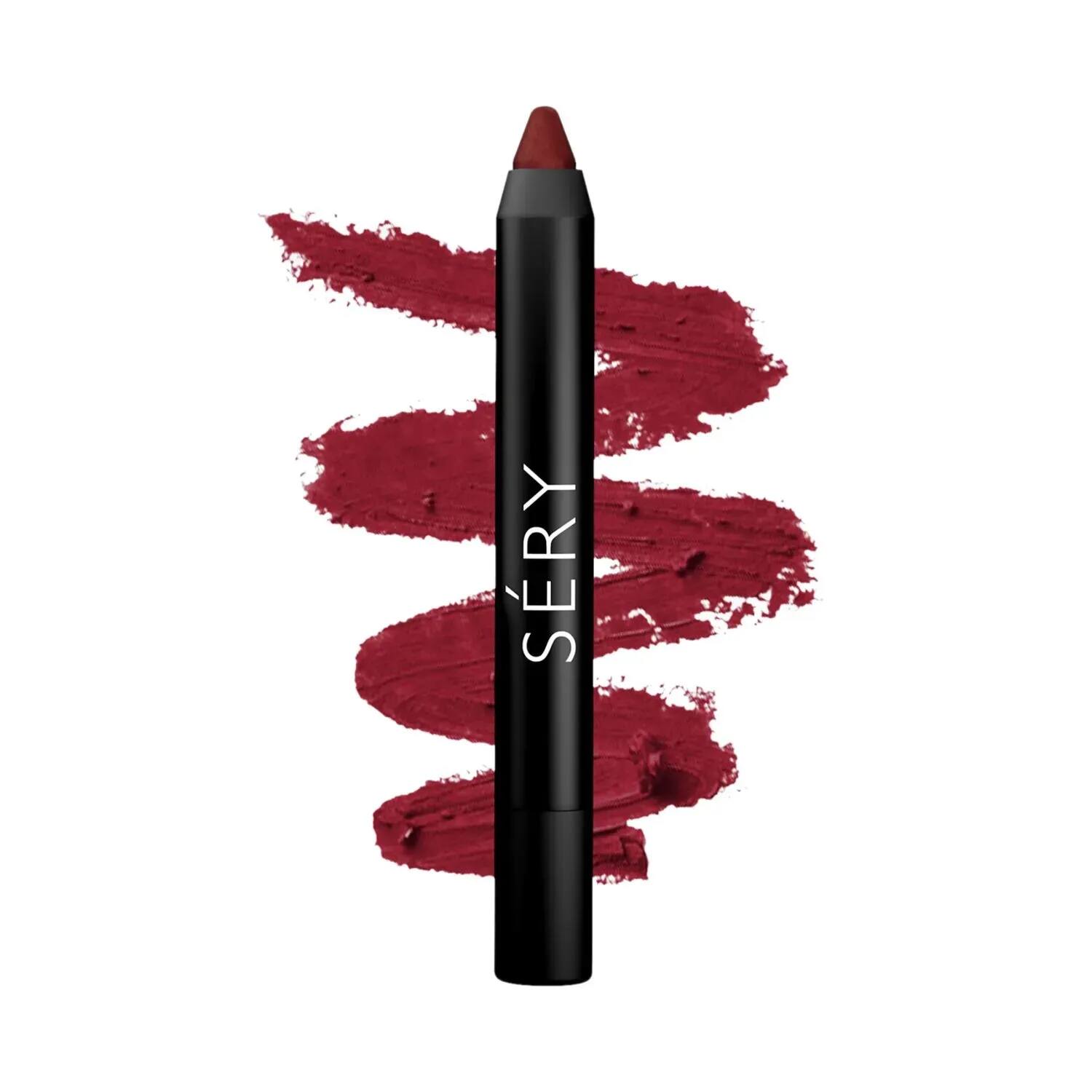 Sery | Sery Soft Matte Lip Crayon - Stay Wine (2.4g)