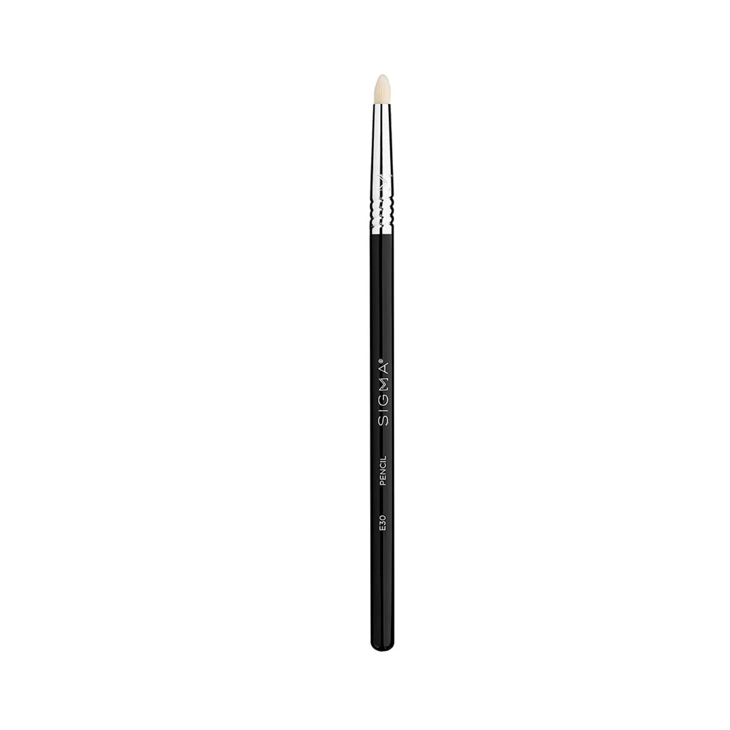 Sigma Beauty E30 Pencil Brush - Black/Chrome