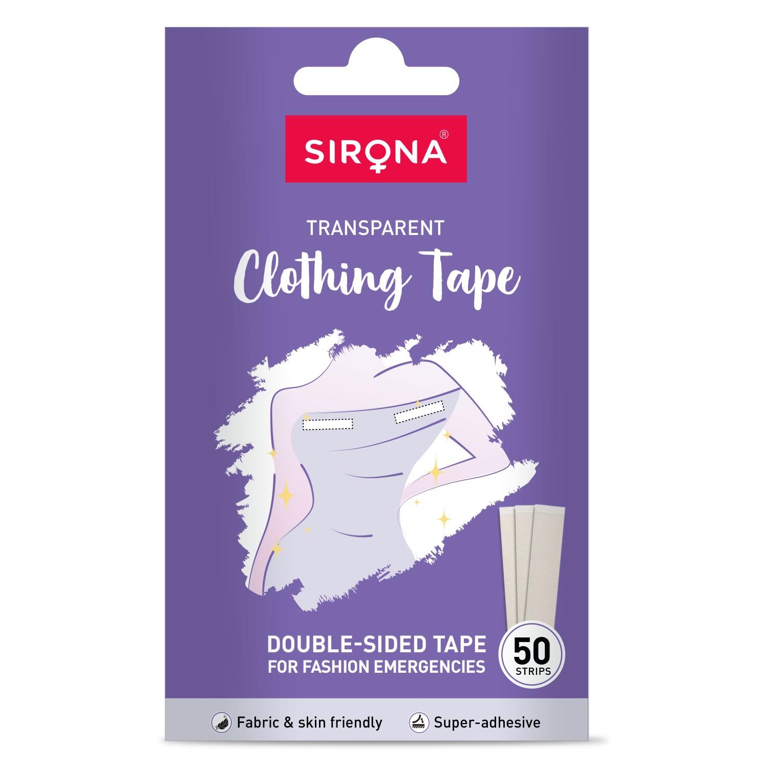 Sirona | Sirona Transparent Double-Sided Clothing Tapes for Fashion Emergencies (50 Strips)
