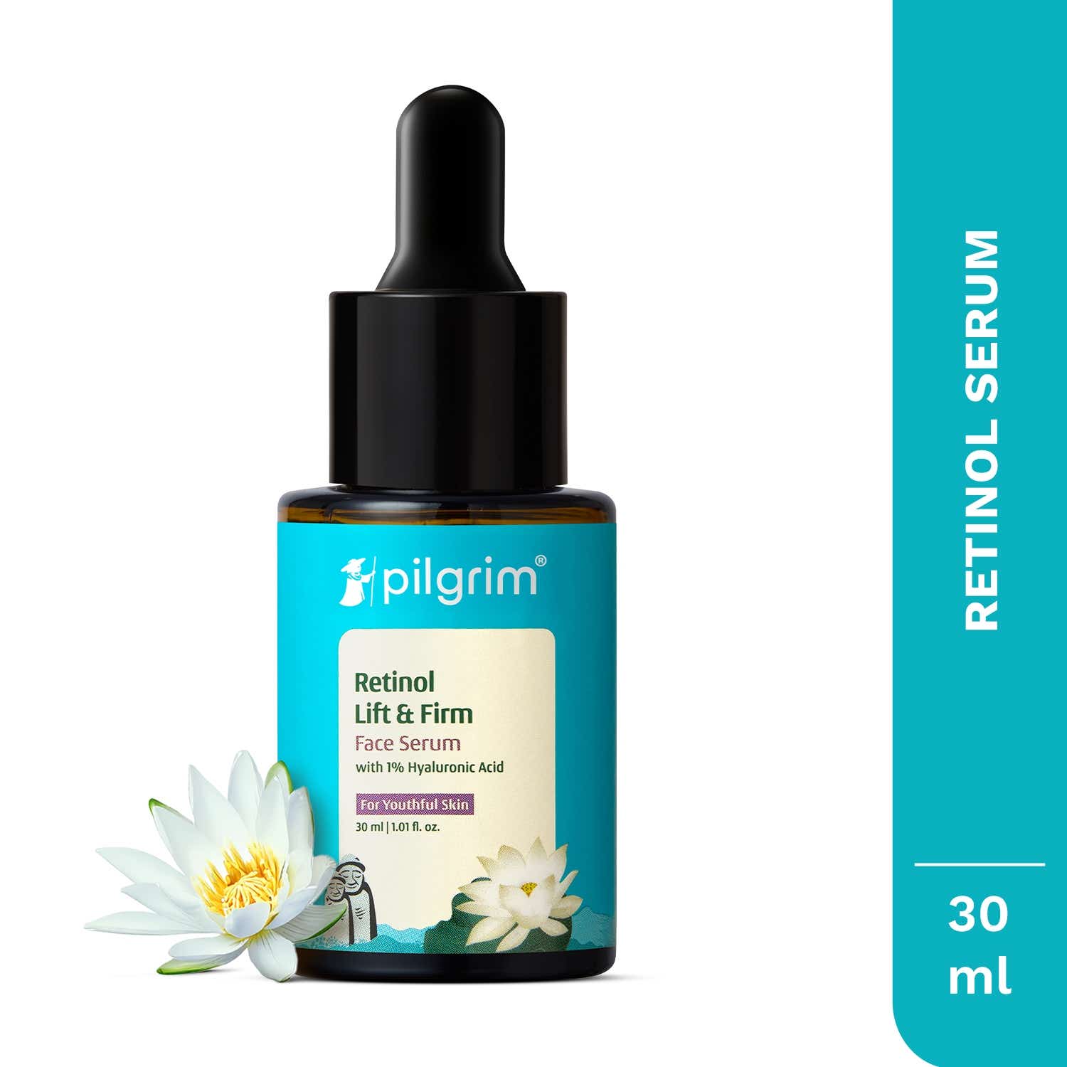 Pilgrim | Pilgrim Retinol & Hyaluronic Acid Lift & Firm Serum (30ml)