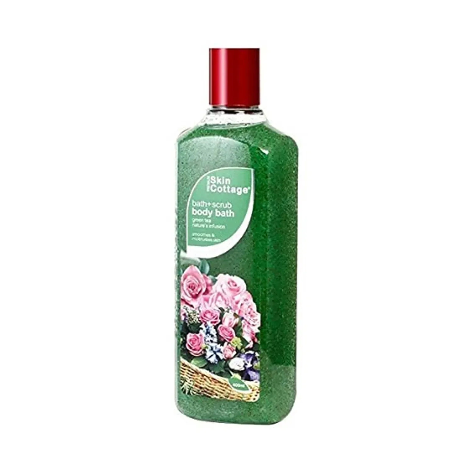 SKIN COTTAGE Green Tea Natures Infusion Body Bath + Scrub (400ml)