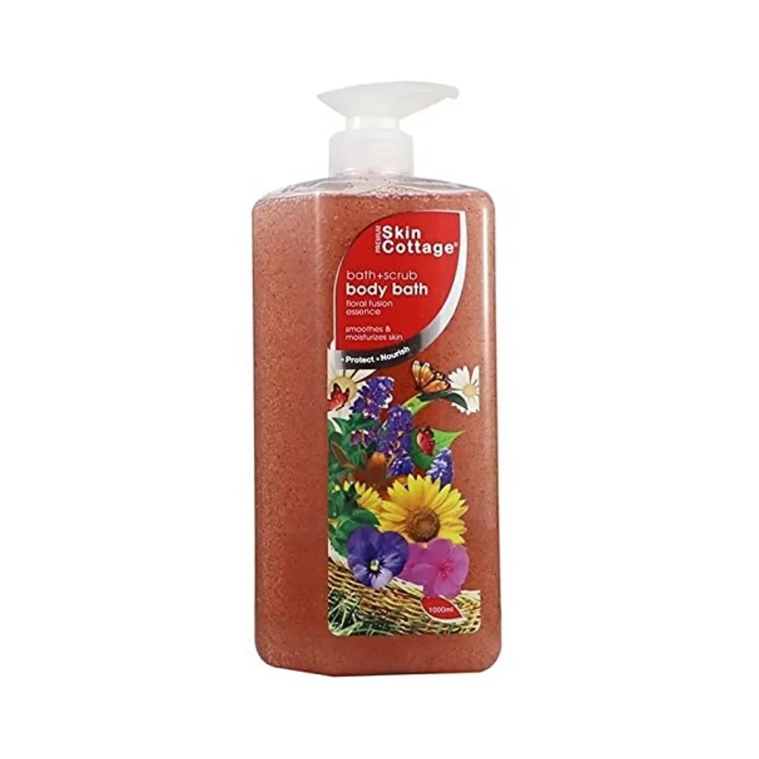 SKIN COTTAGE | SKIN COTTAGE Floral Fusion Essence Body Bath + Scrub (1000ml)