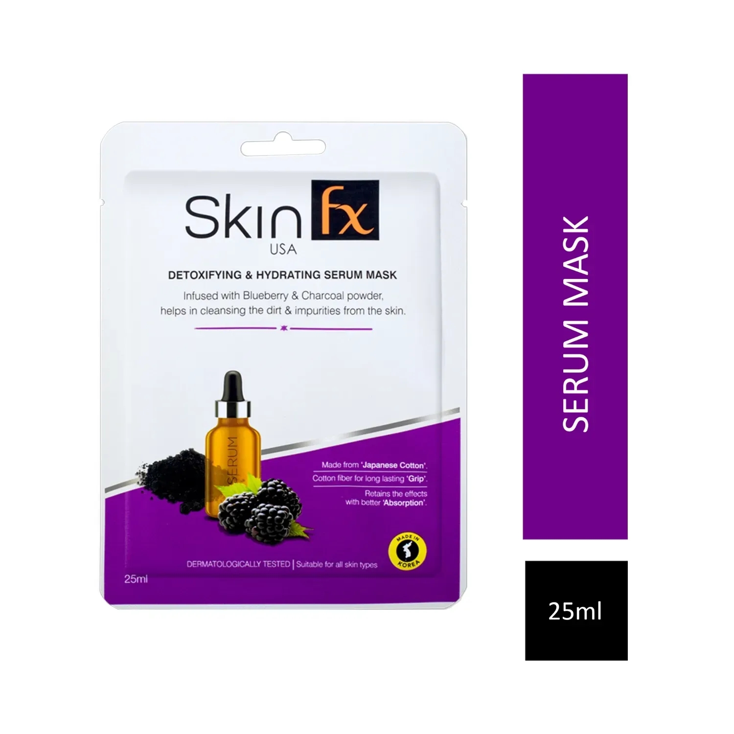 Skin Fx | Skin Fx Detoxifying & Hydration Serum Sheet Mask (25ml)
