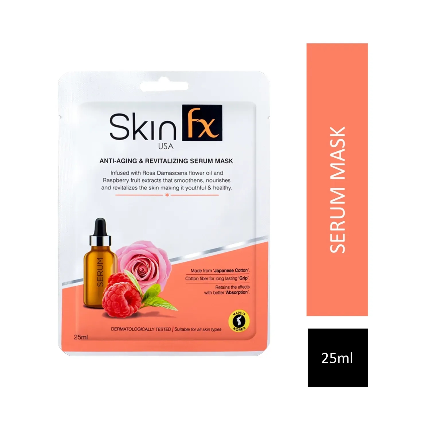 Skin Fx Anti-Aging & Revitalizing Serum Sheet Mask (25ml)