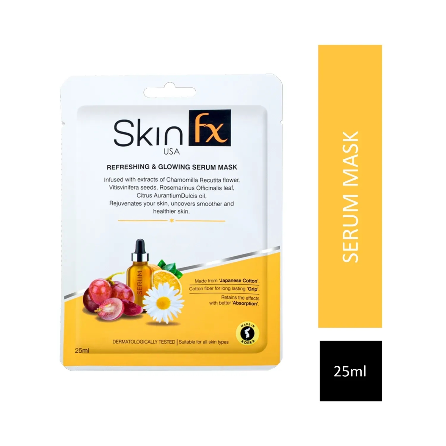 Skin Fx Refreshing & Glowing Serum Sheet Mask (25ml)