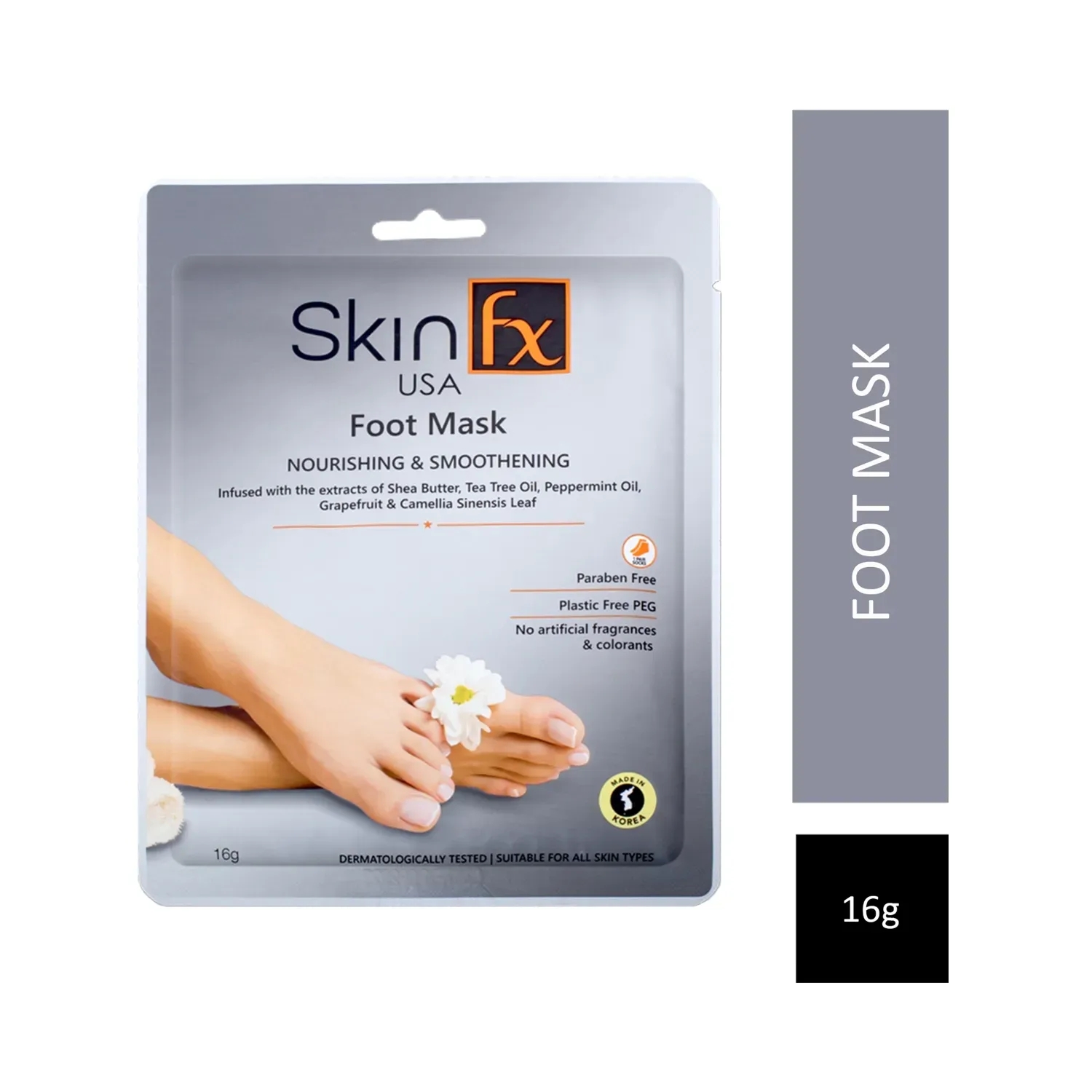 Skin Fx | Skin Fx Nourishing And Smoothening Foot Sheet Mask (16g)