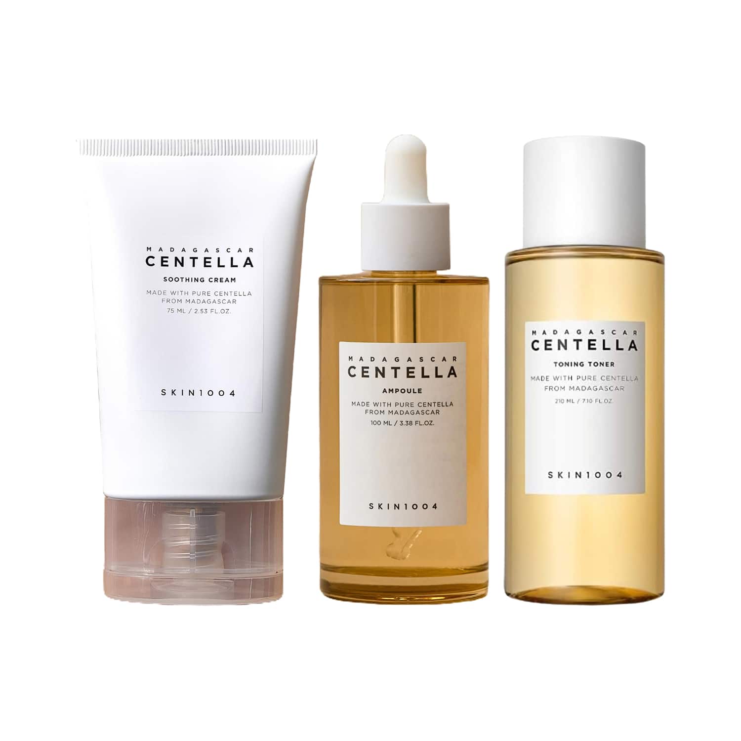 SKIN1004 | SKIN1004 Basic Routine Toner + Ampoule + Face Cream Combo
