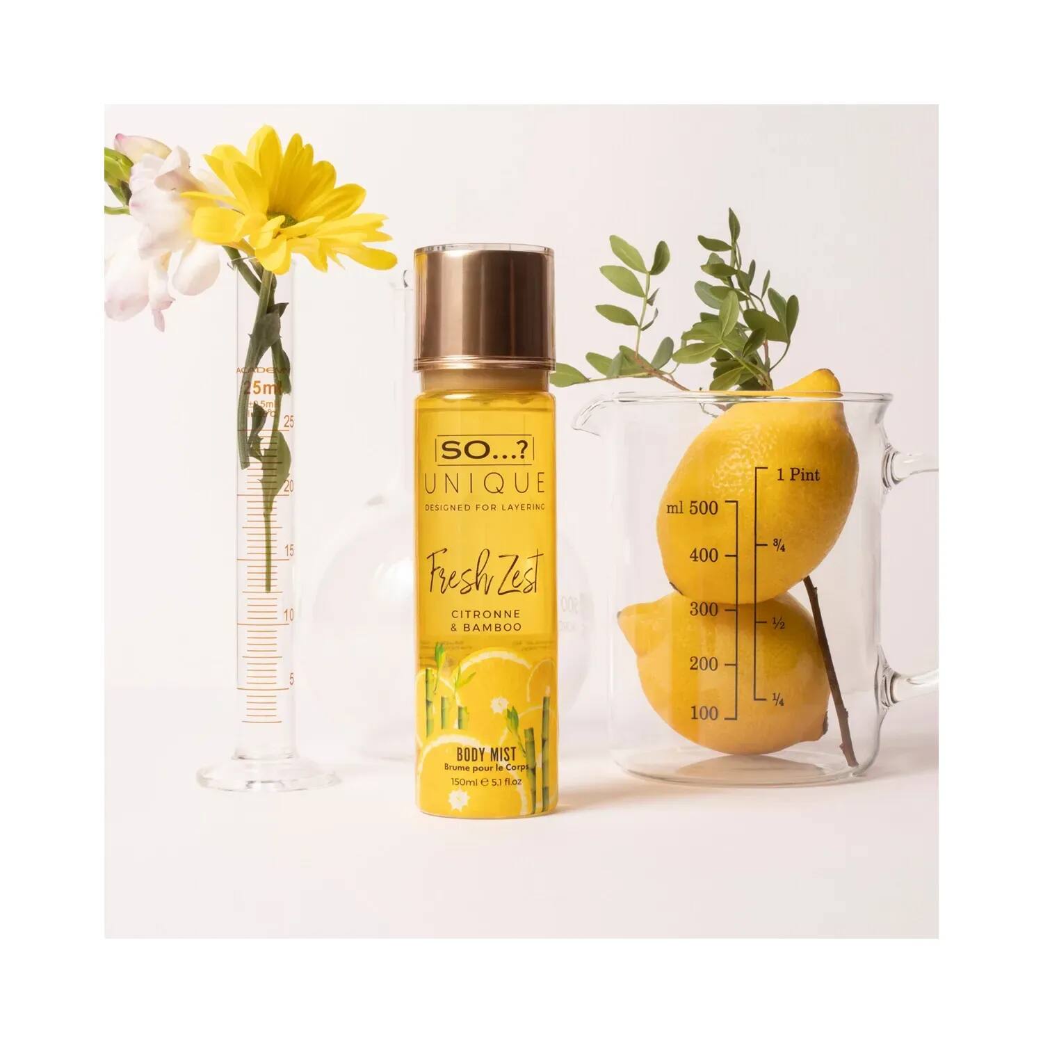 Buy SO Unique Fresh Zest Body Mist 150ml Online at Best Price in