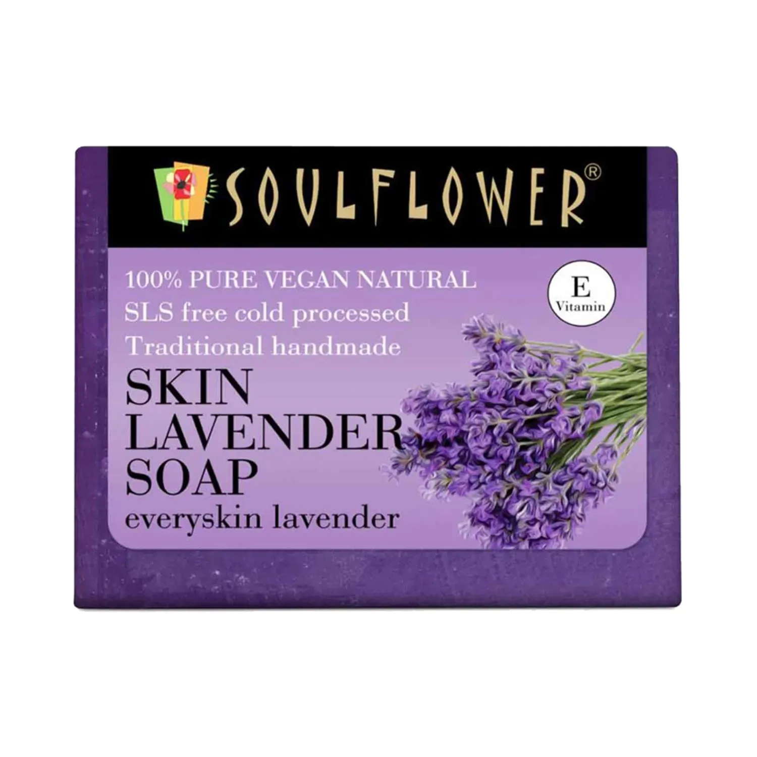 Soulflower | Soulflower Skin Lavender Soap - (150g)