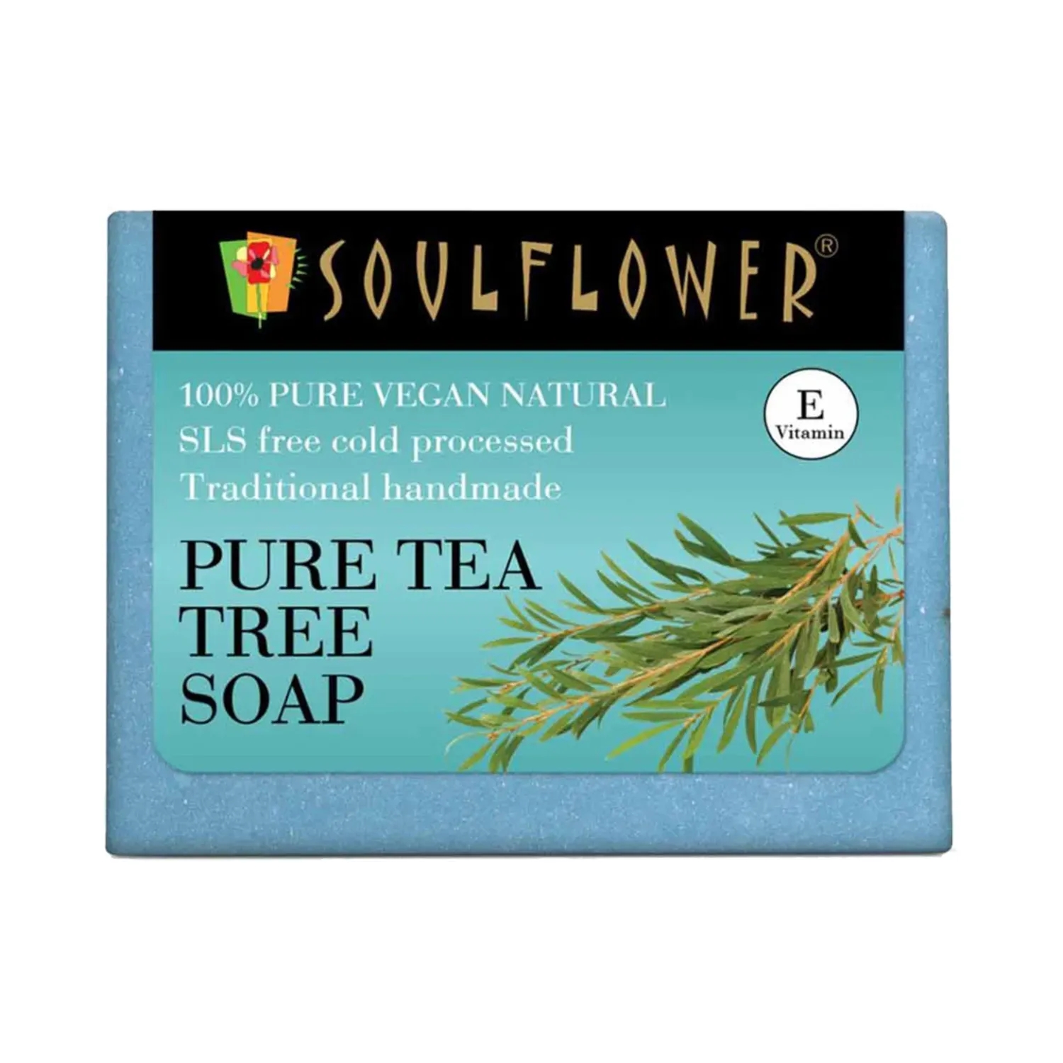 Soulflower | Soulflower Pure Tea Tree Soap - (150g)