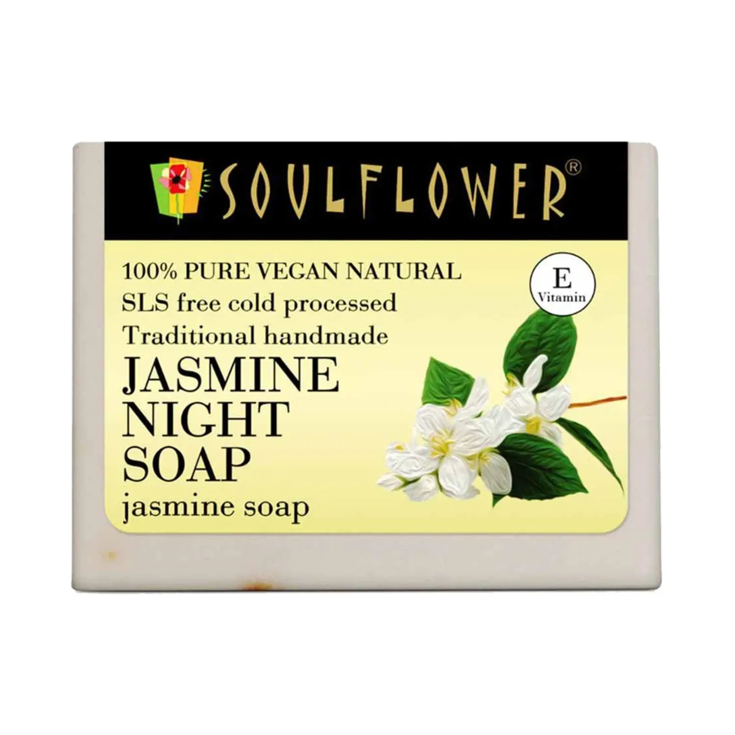 Soulflower | Soulflower Jasmine Night Soap - (150g)