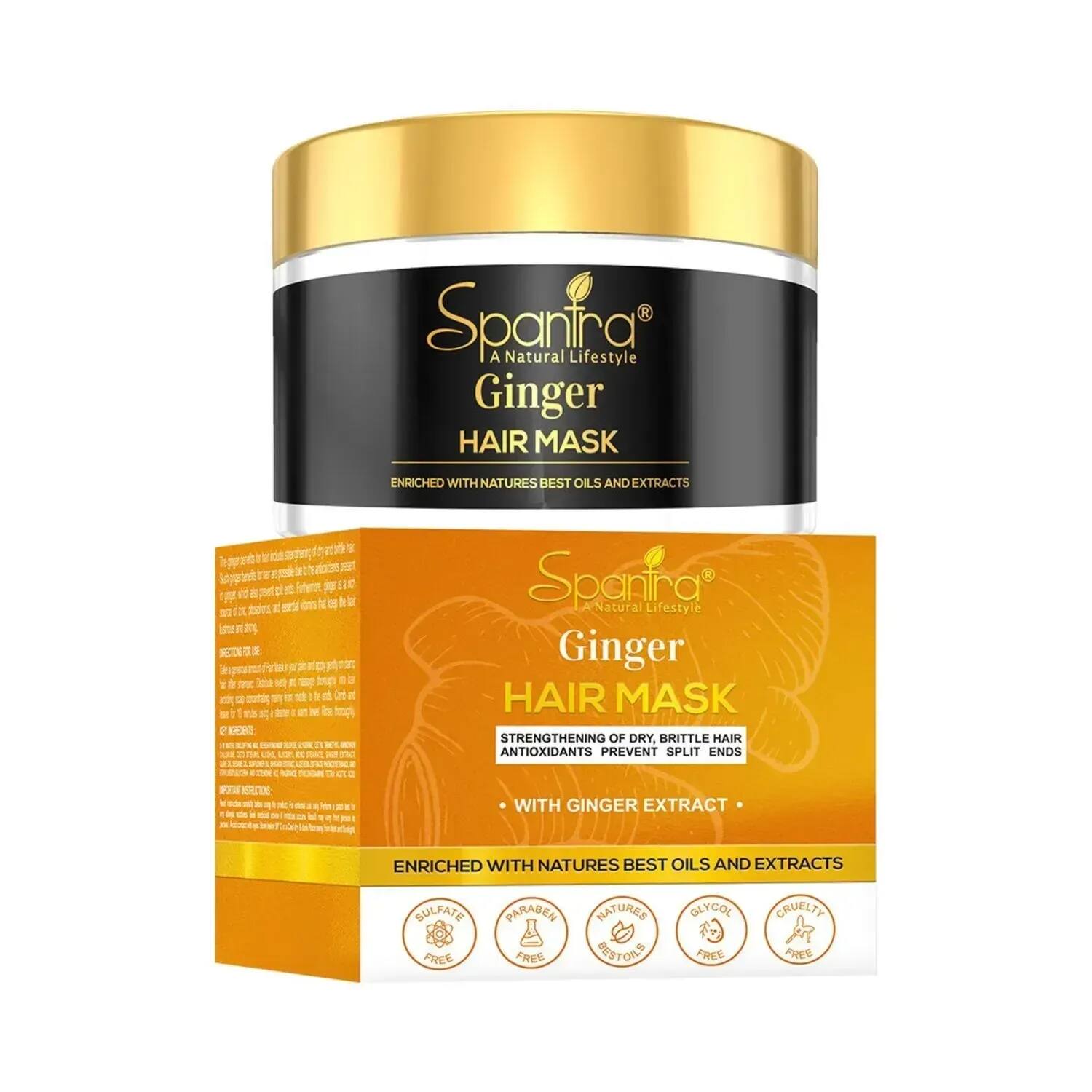 Spantra | Spantra Ginger Hair Mask - (250g)