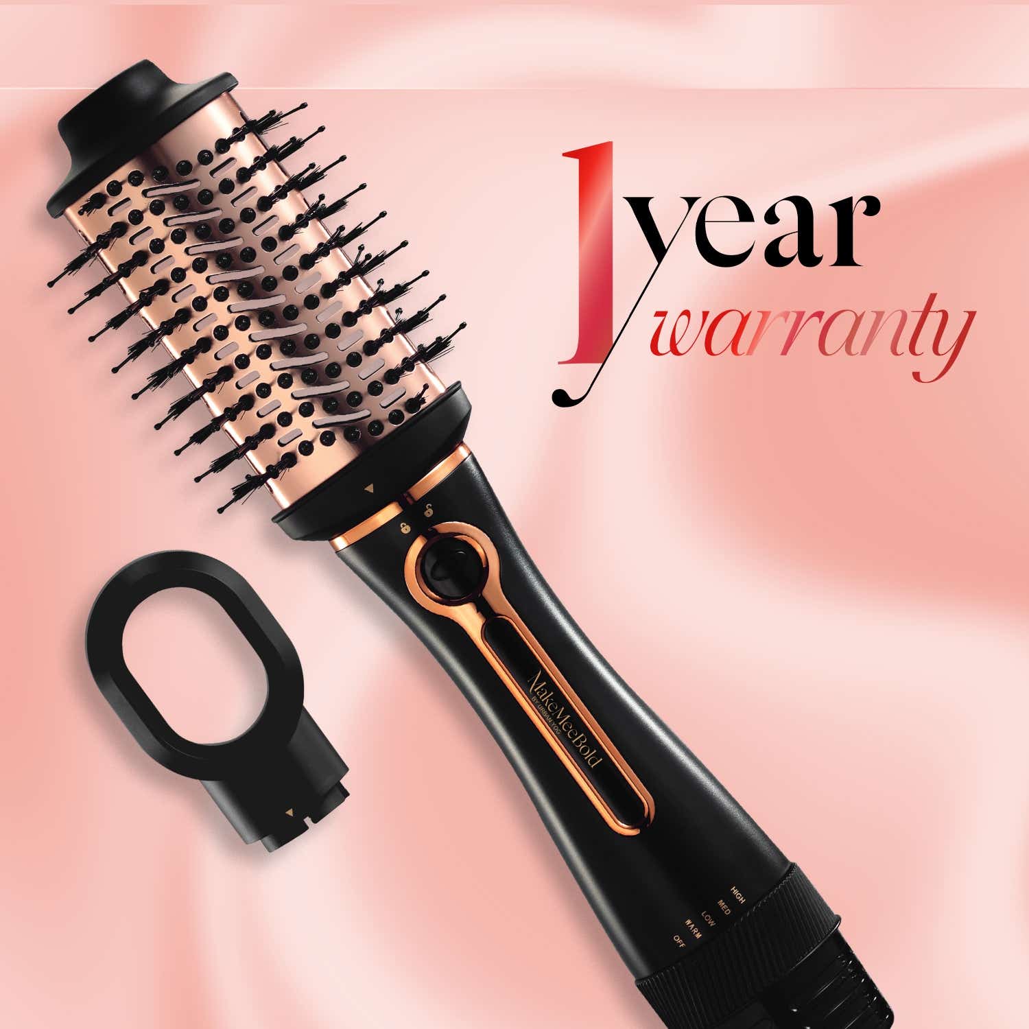Urban Yog Makemeebold 3-In-1 Hot Air Brush Hair Dryer - Image 3