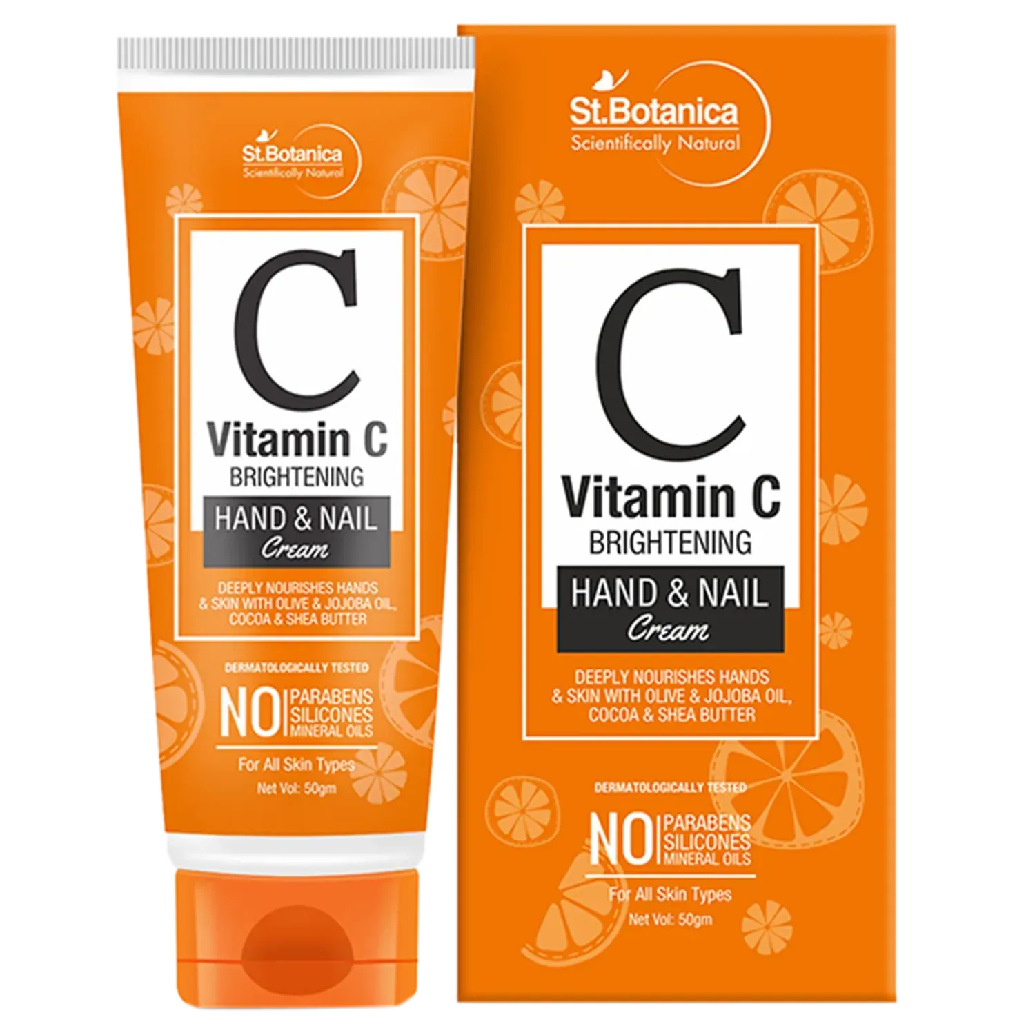 St.Botanica | St.Botanica Vitamin C Brightening Hand And Nail Cream - (50g)