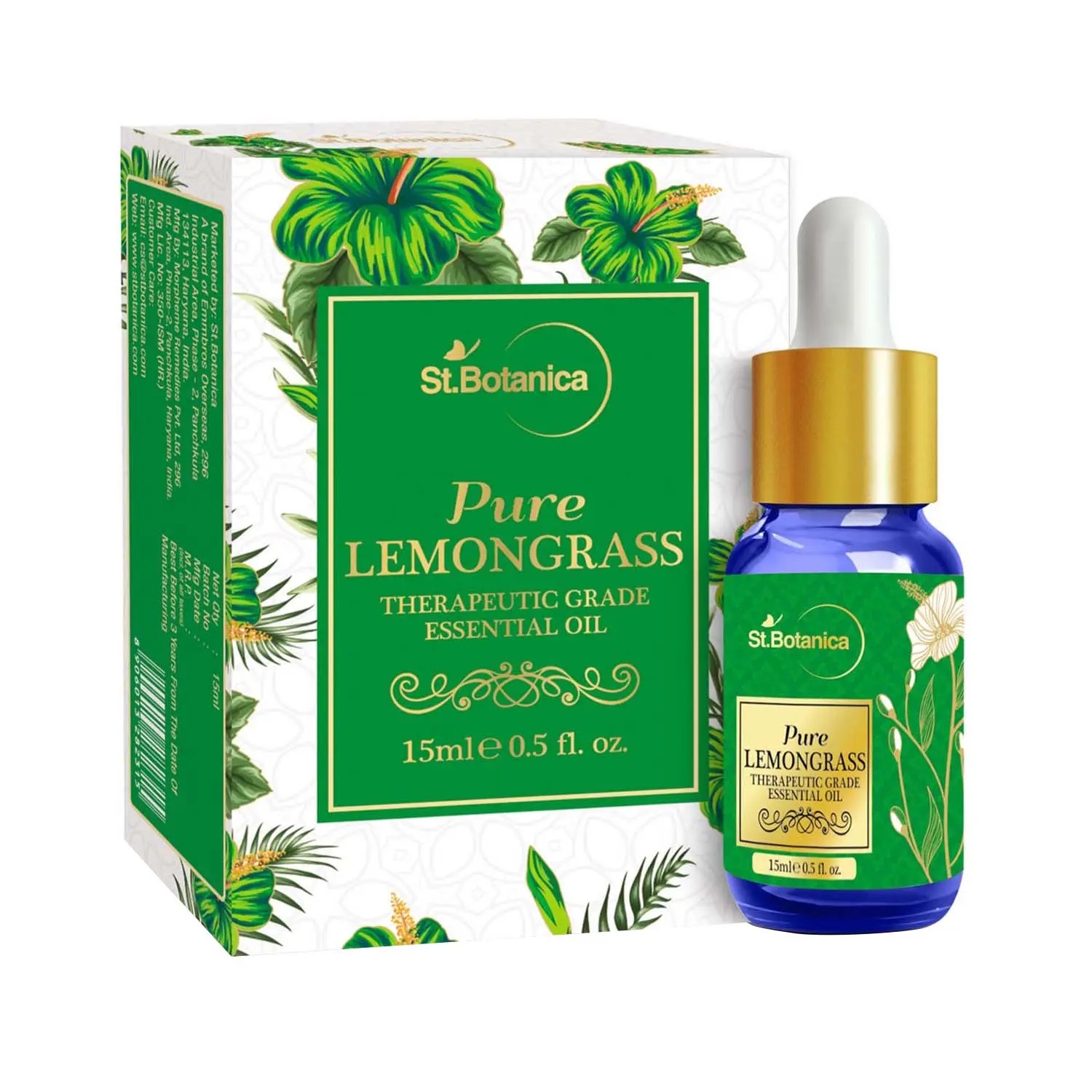 St.Botanica | St.Botanica Pure Lemongrass Essential Oil (15ml)