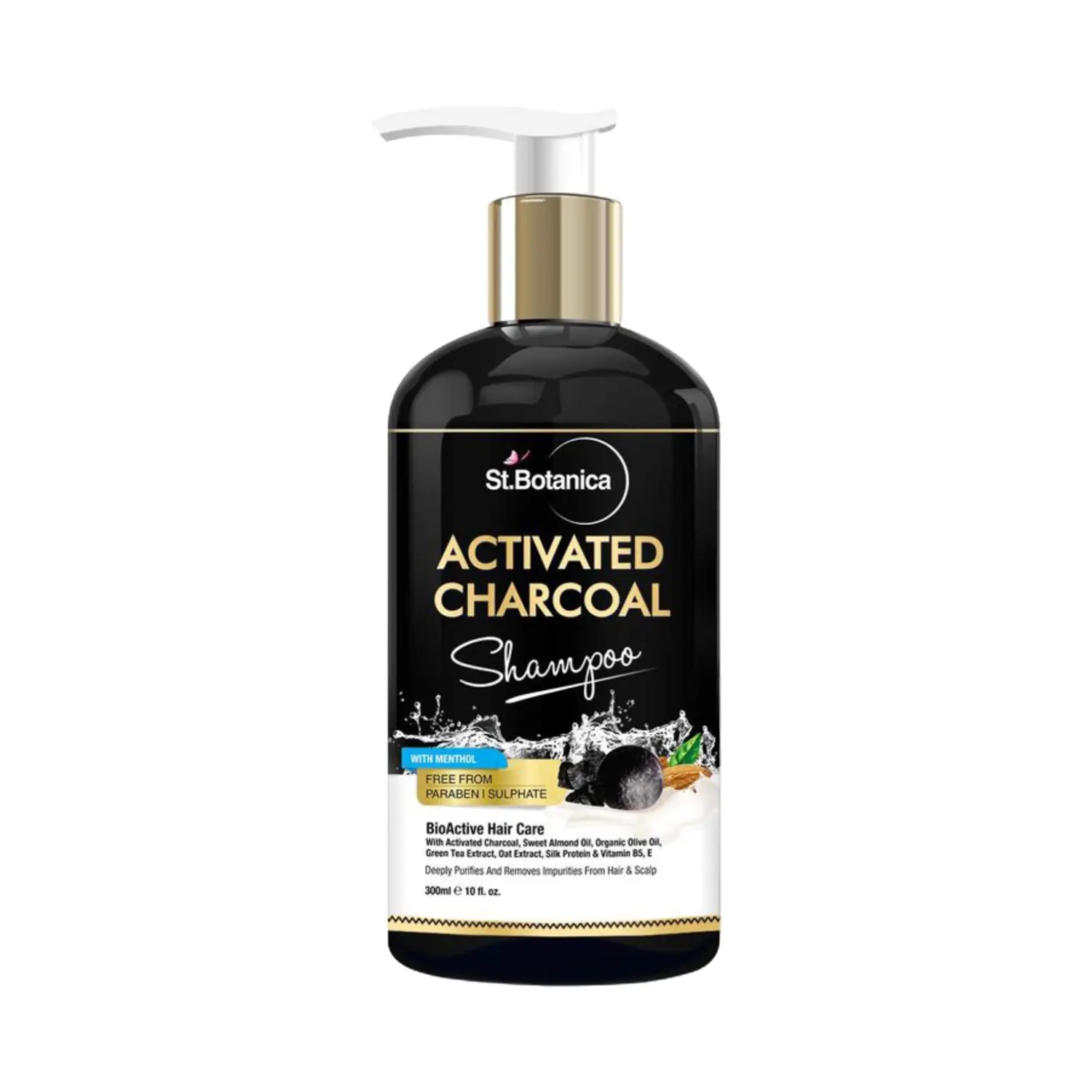 St.Botanica | St.Botanica Activated Charcoal Hair Shampoo (300ml)