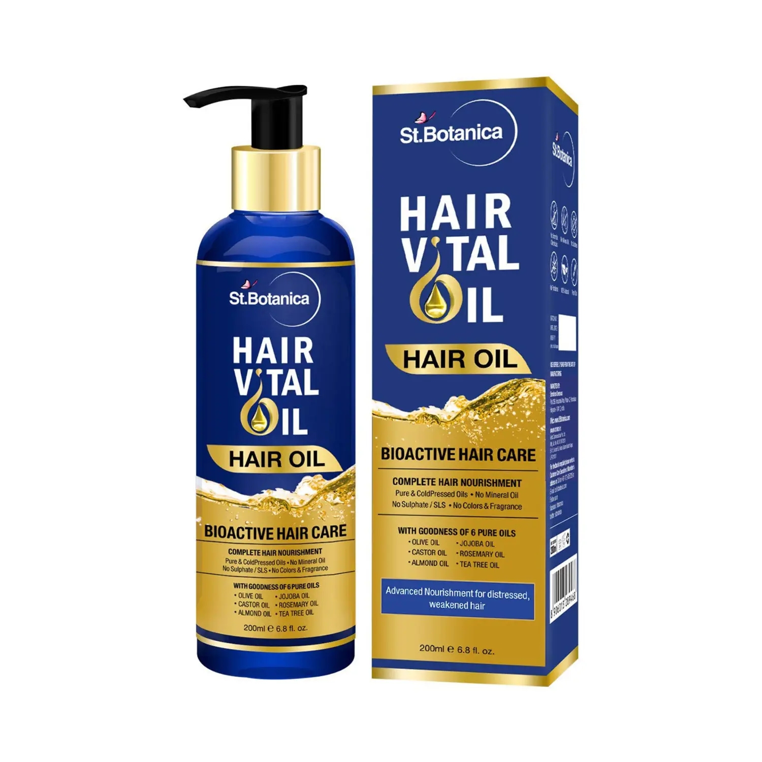 St.Botanica | St.Botanica Hair Vital Bioactive Hair Oil (200ml)