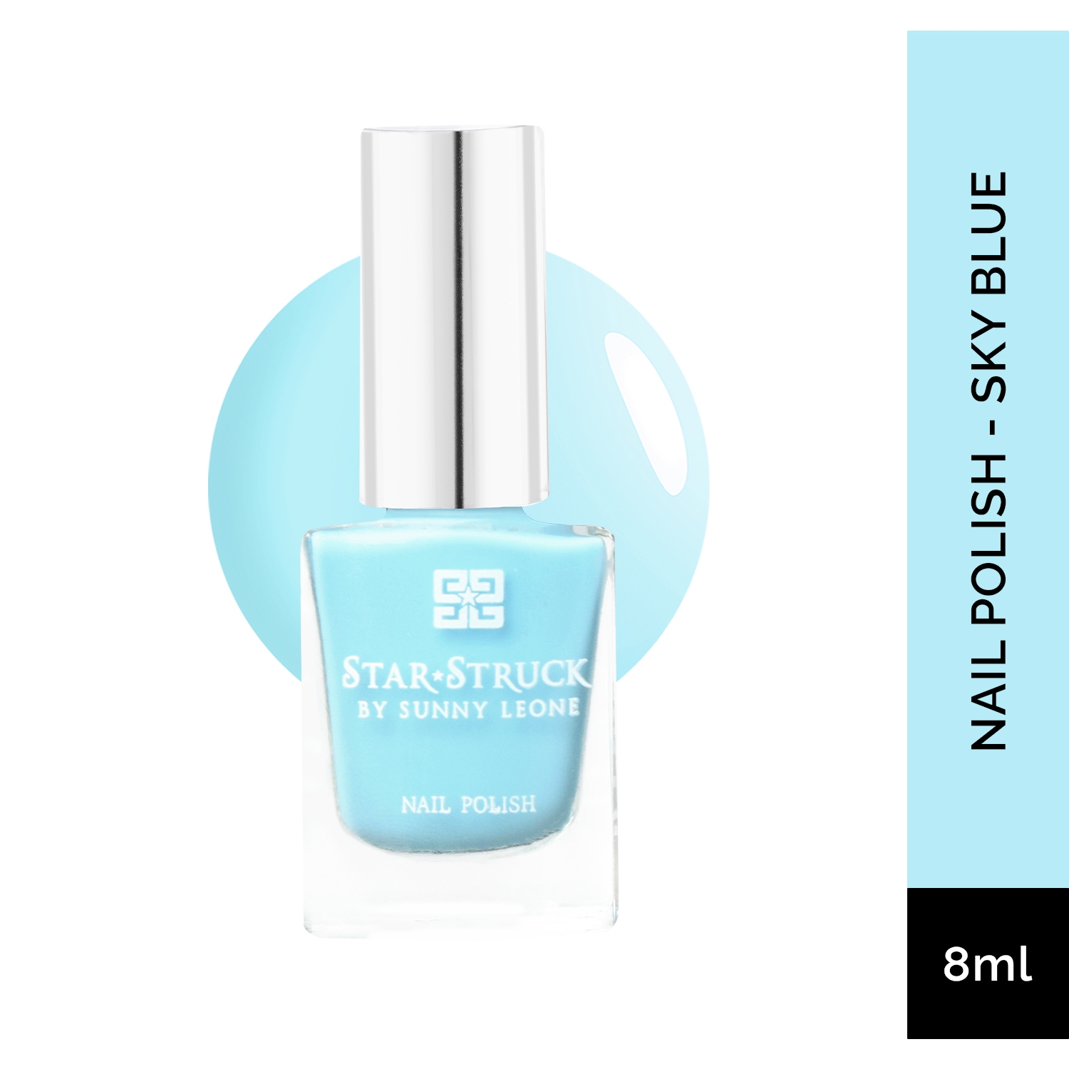 Star Struck by Sunny Leone | Star Struck by Sunny Leone Nail Polish - Sky Blue (8ml)