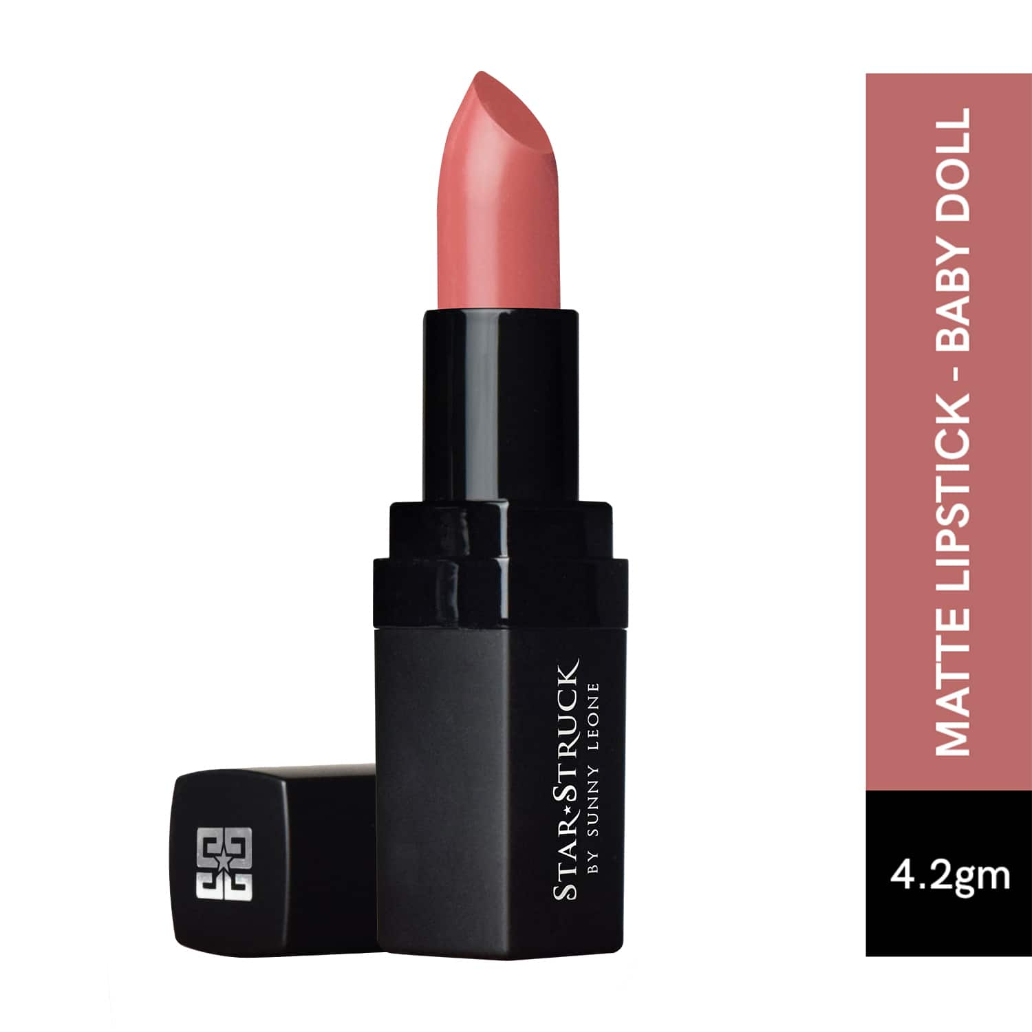 Star Struck by Sunny Leone | Star Struck by Sunny Leone Intense Matte Lipstick - Baby Doll (4.2g)